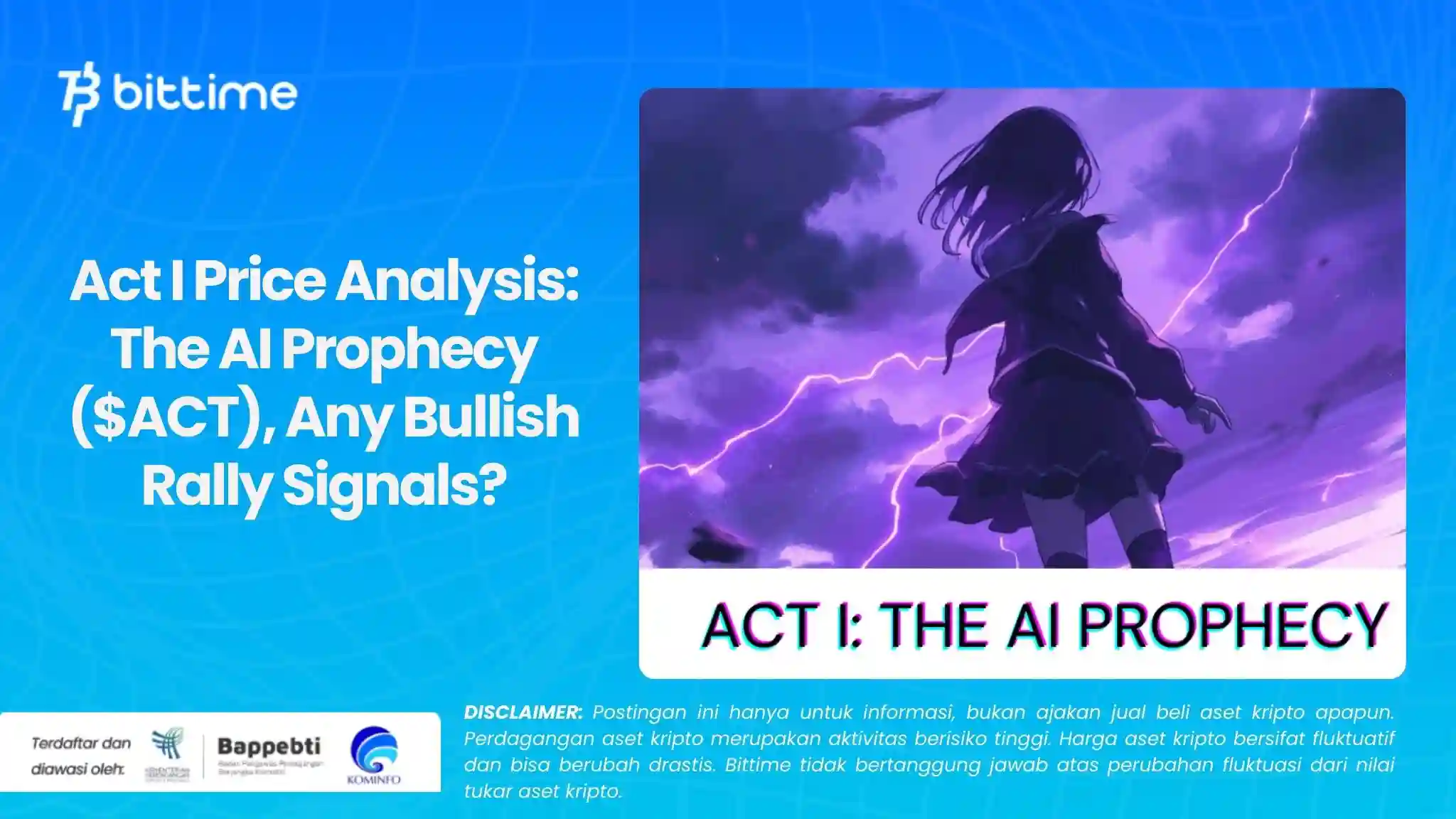 Act I Price Analysis: The AI Prophecy ($ACT), Any Bullish Rally Signals?