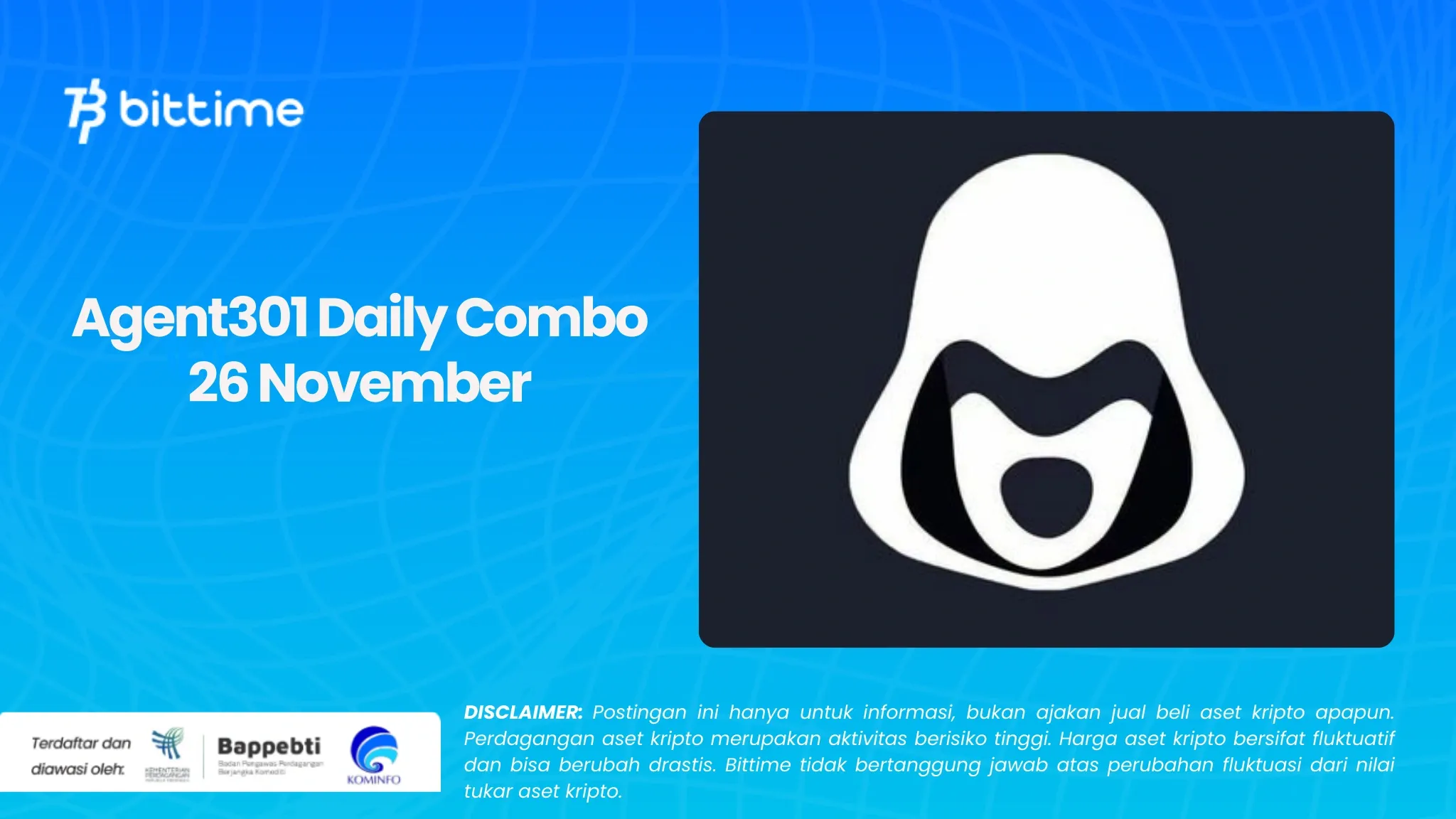 Agent301 Daily Combo 26 November.webp