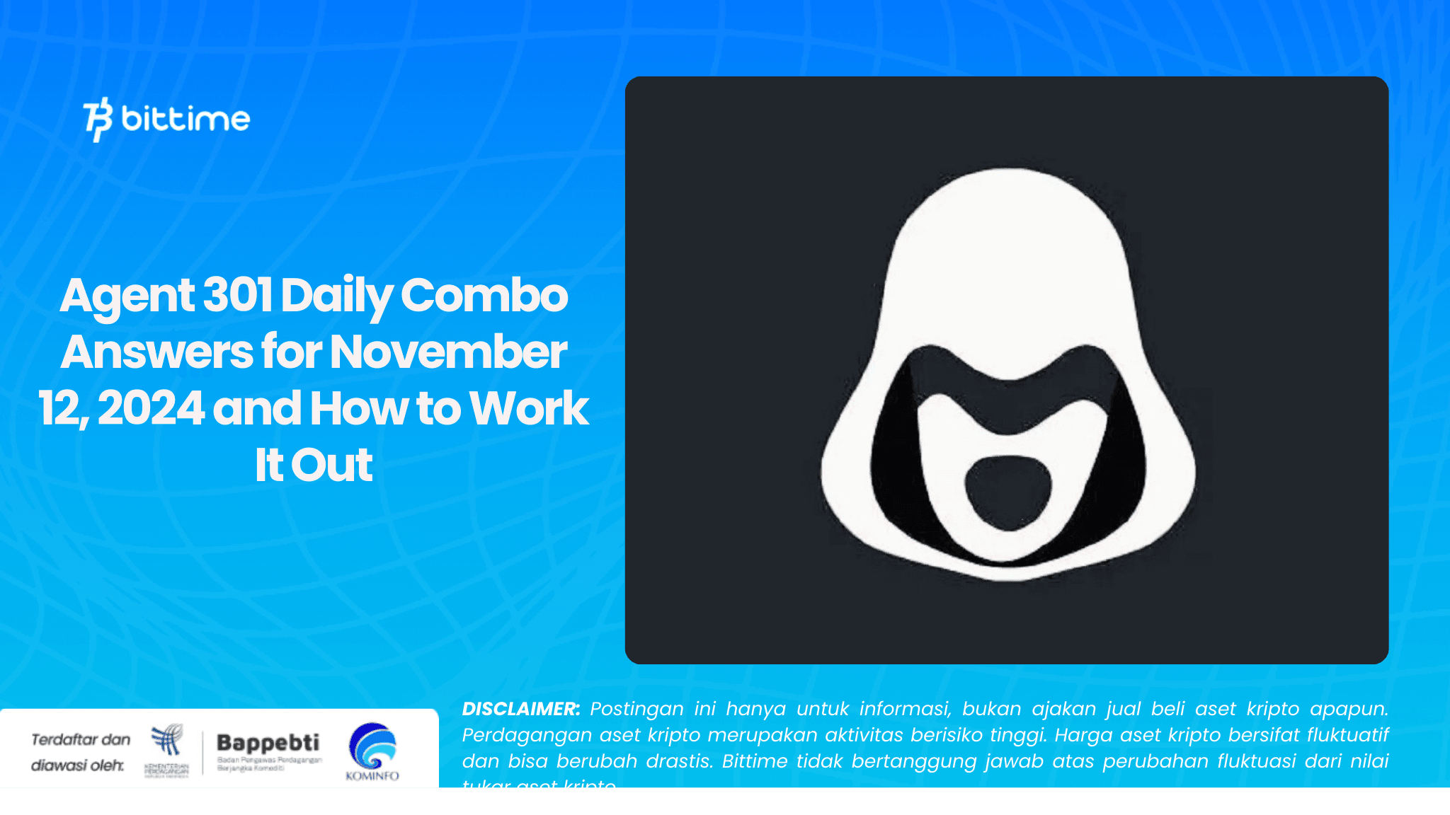 Agent 301 Daily Combo Answers for November 12, 2024 and How to Work It Out.png