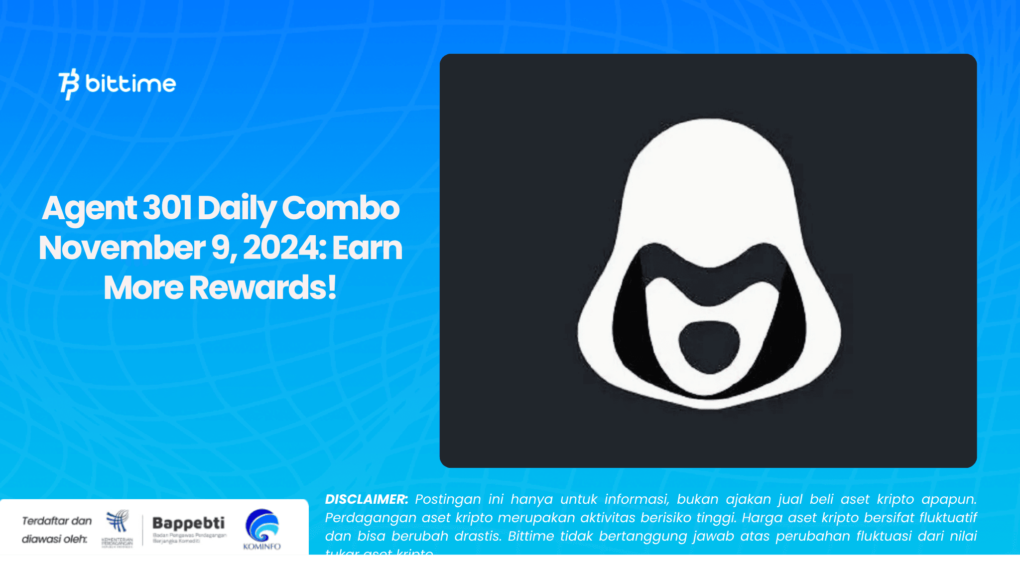 Agent 301 Daily Combo November 9, 2024 Earn More Rewards!.png