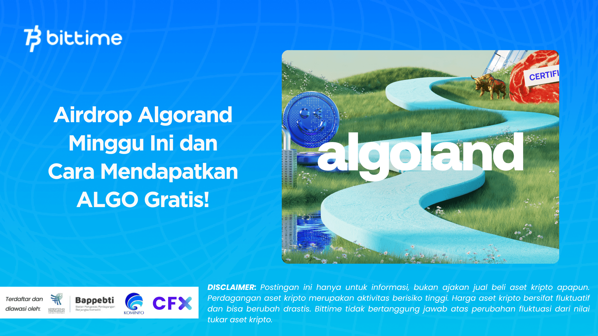 Airdrop Algorand Minggu Ini dan Cara Mendapatkan ALGO Gratis!