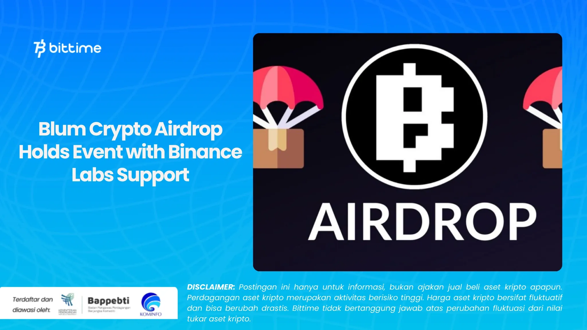 Airdrop Blum Crypto Adakan Event dengan Dukungan Binance Labs