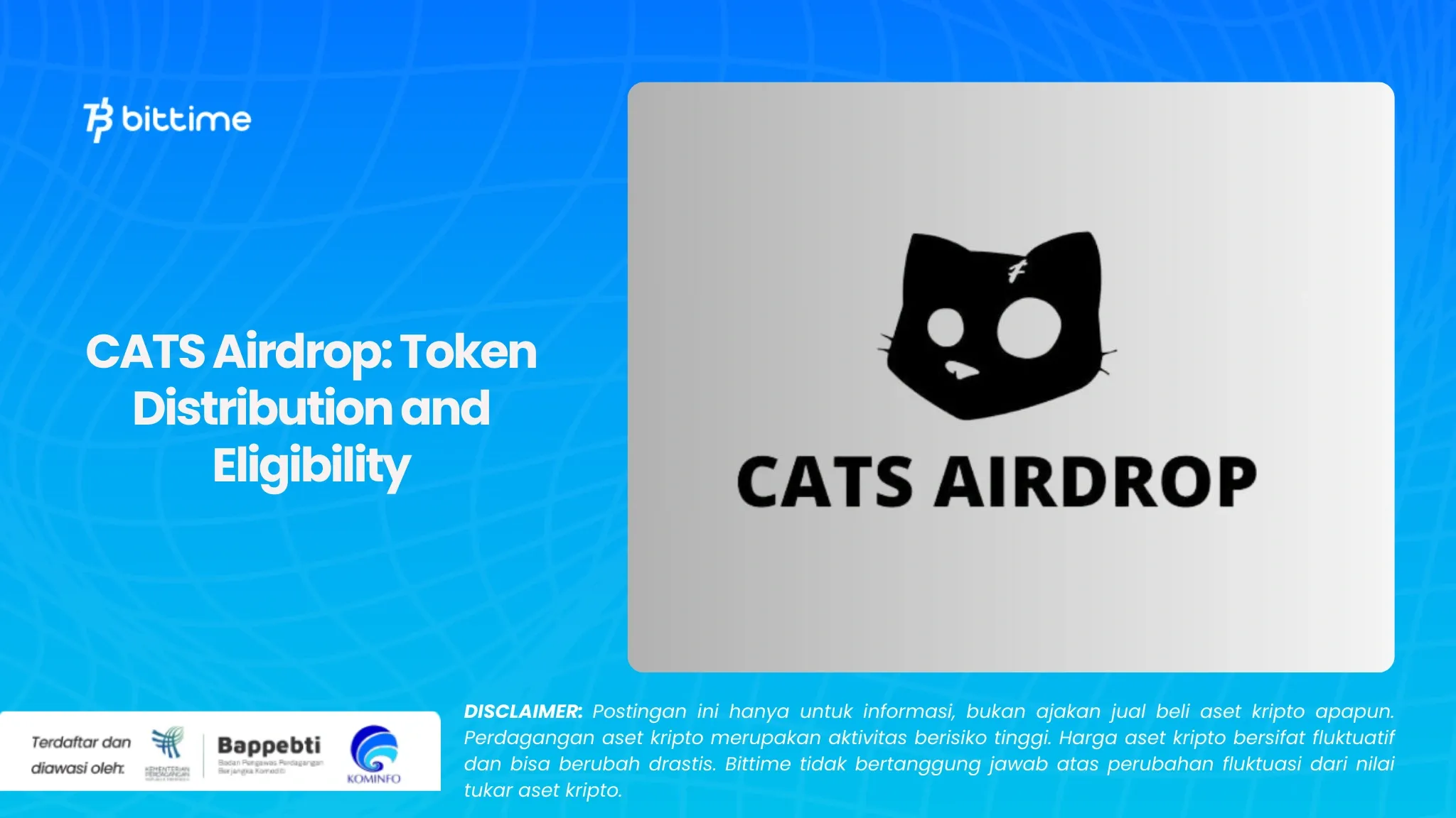 Airdrop CATS Distribusi Token dan Eligibilitas