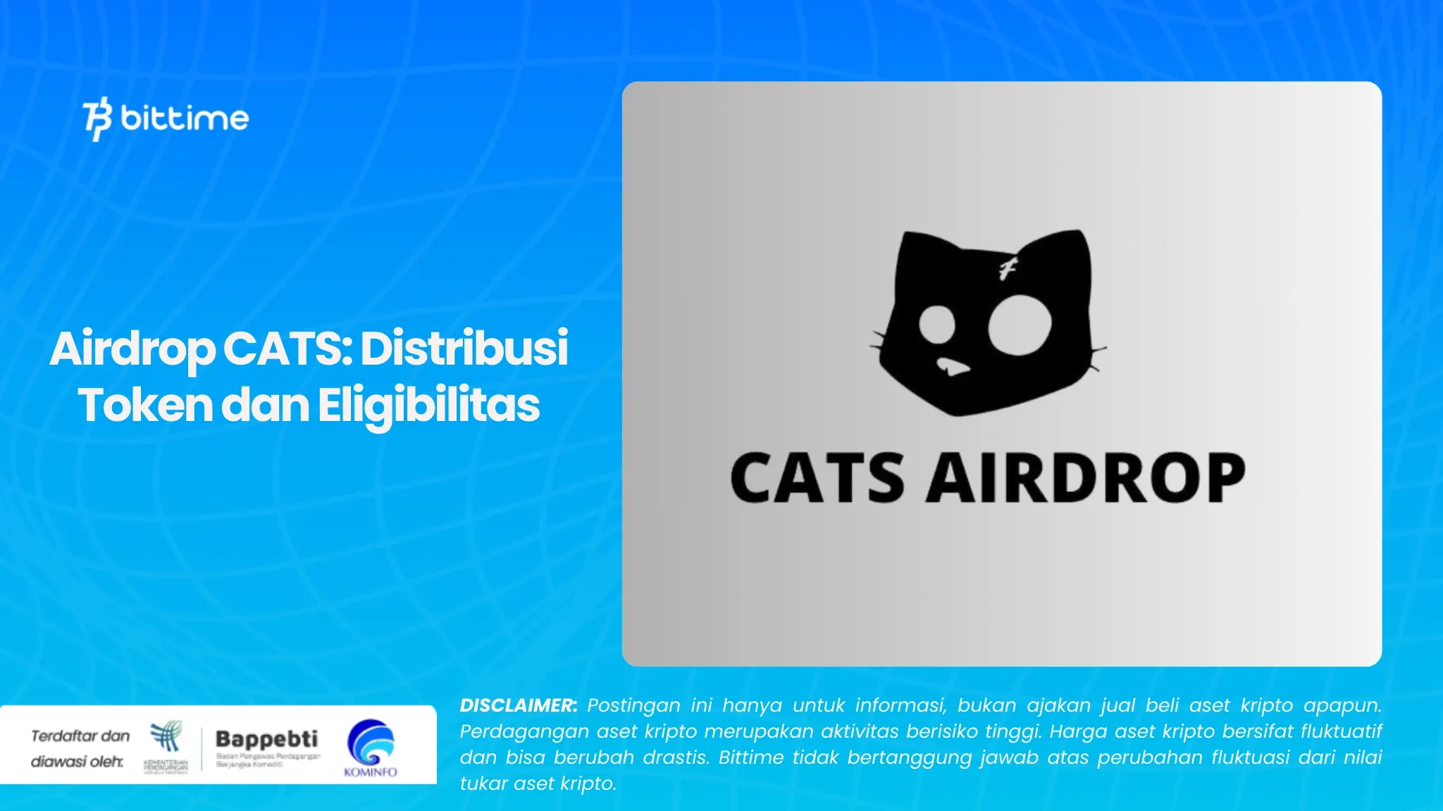 Airdrop CATS Distribusi Token dan Eligibilitas