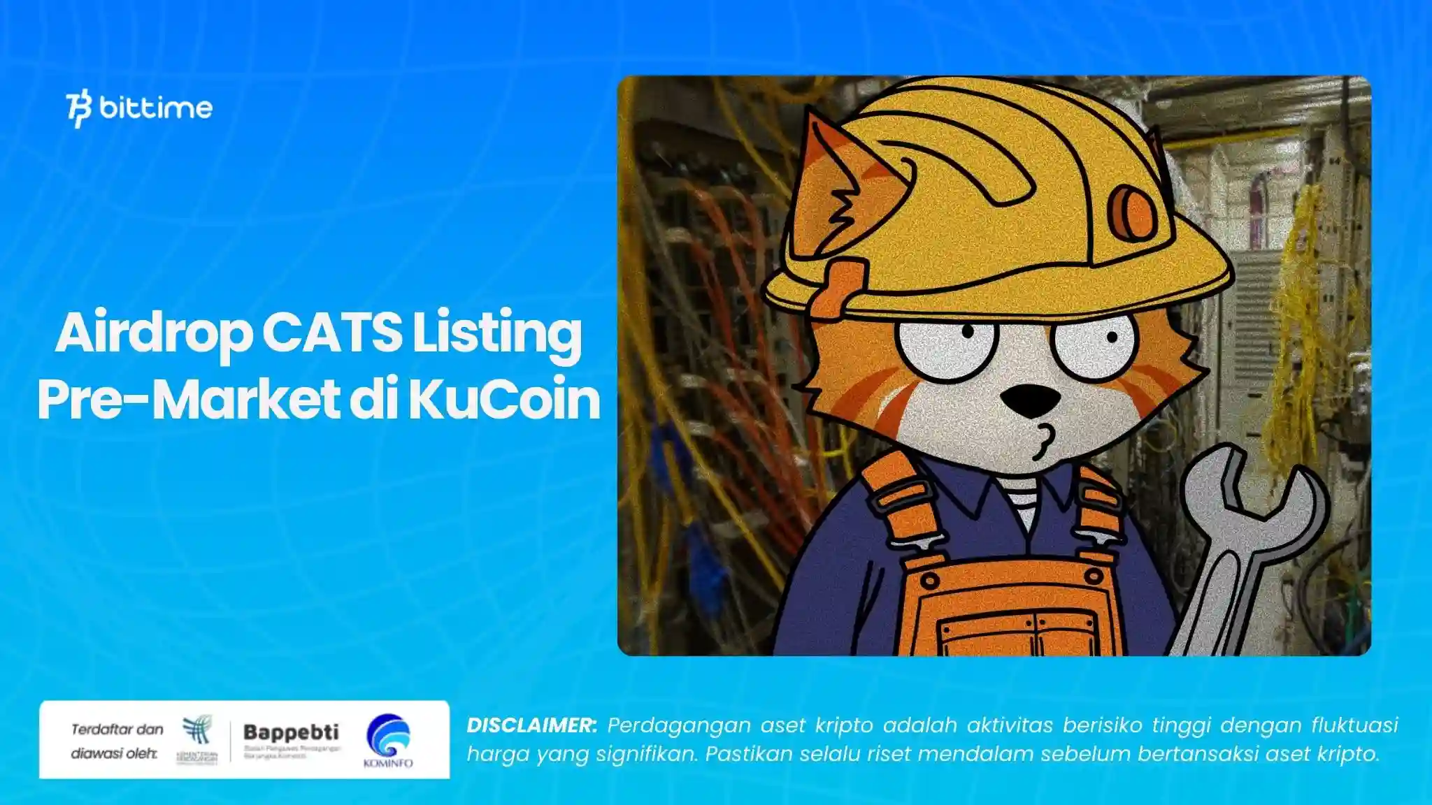 Airdrop CATS Listing Pre-Market di KuCoin.webp