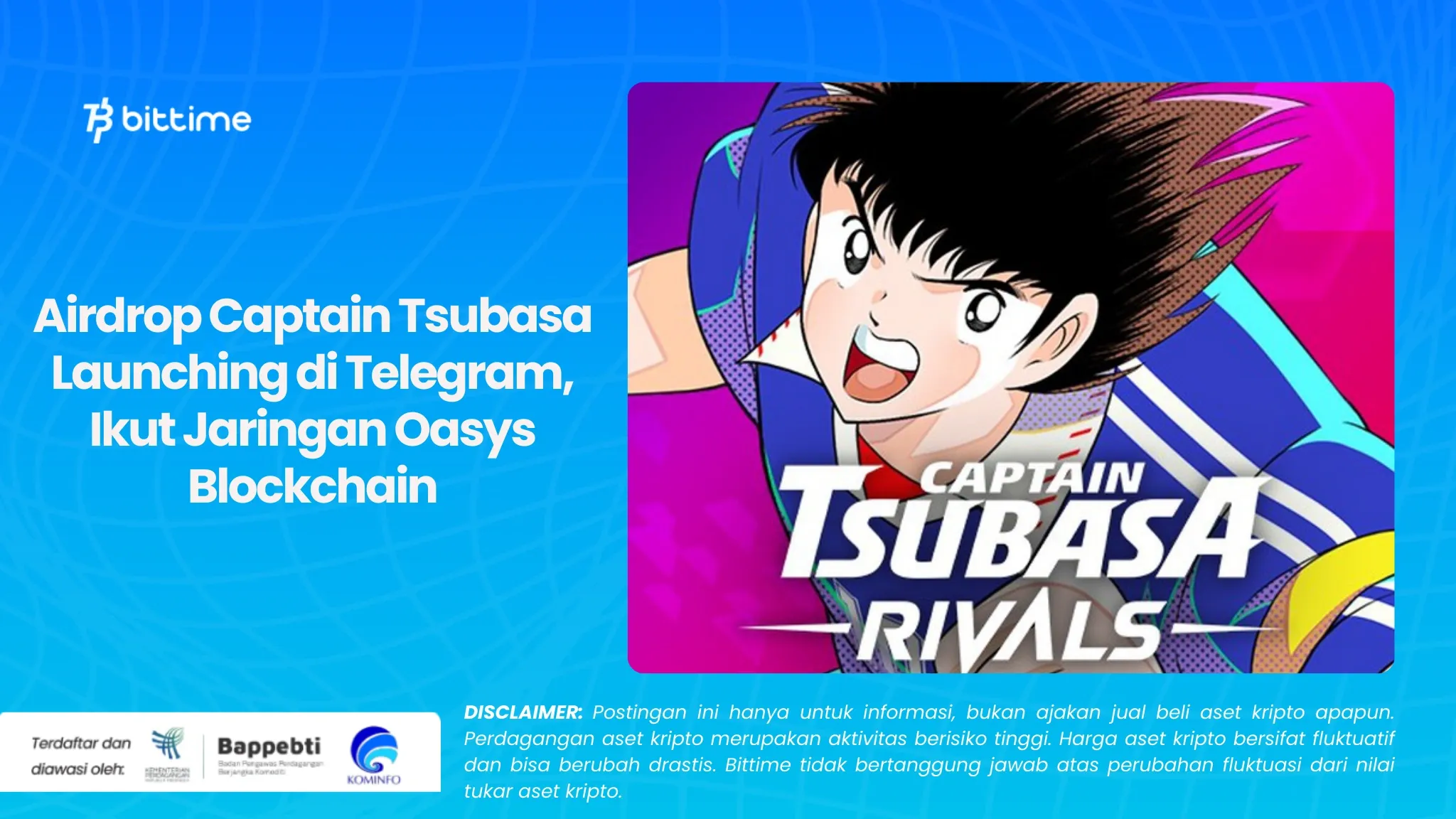 Airdrop Captain Tsubasa Launching di Telegram, Ikut Jaringan Oasys Blockchain.webp