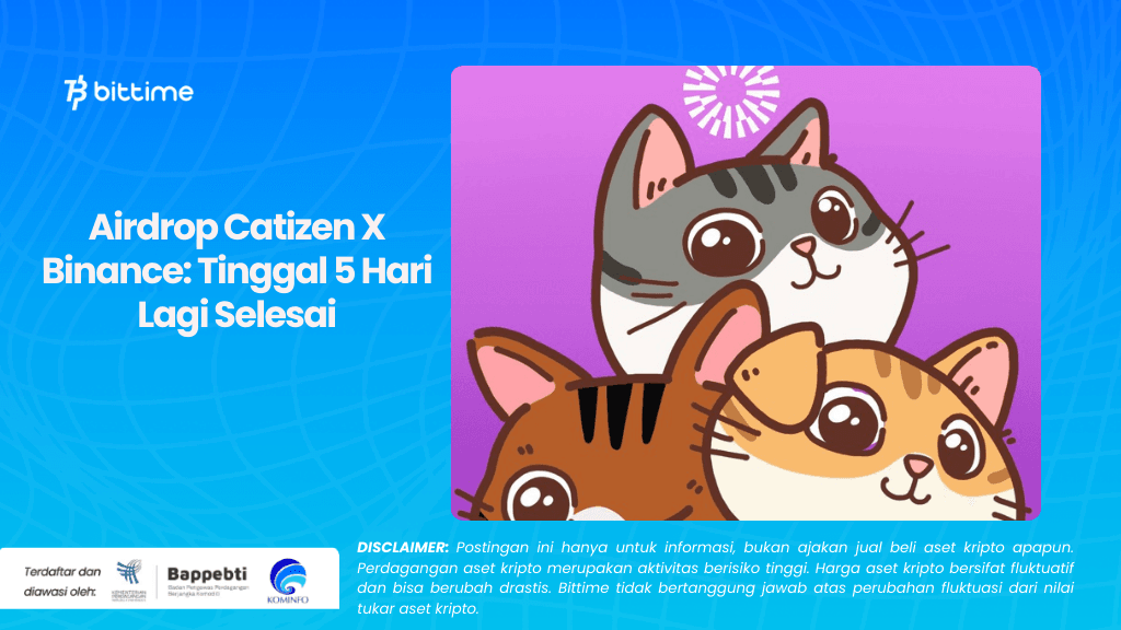 Airdrop Catizen X Binance Tinggal 5 Hari Lagi Selesai.png