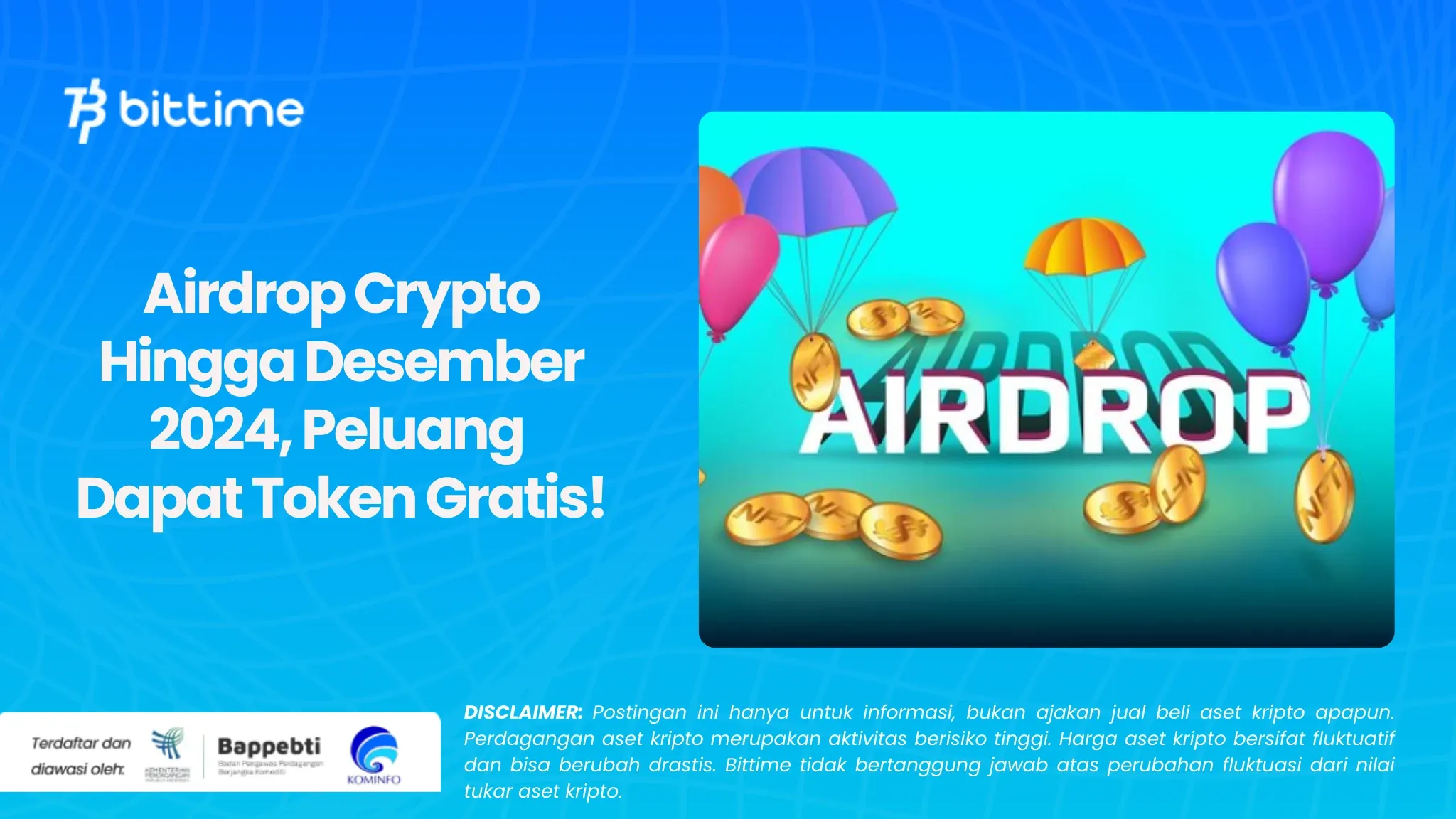 Airdrop Crypto Hingga Desember 2024