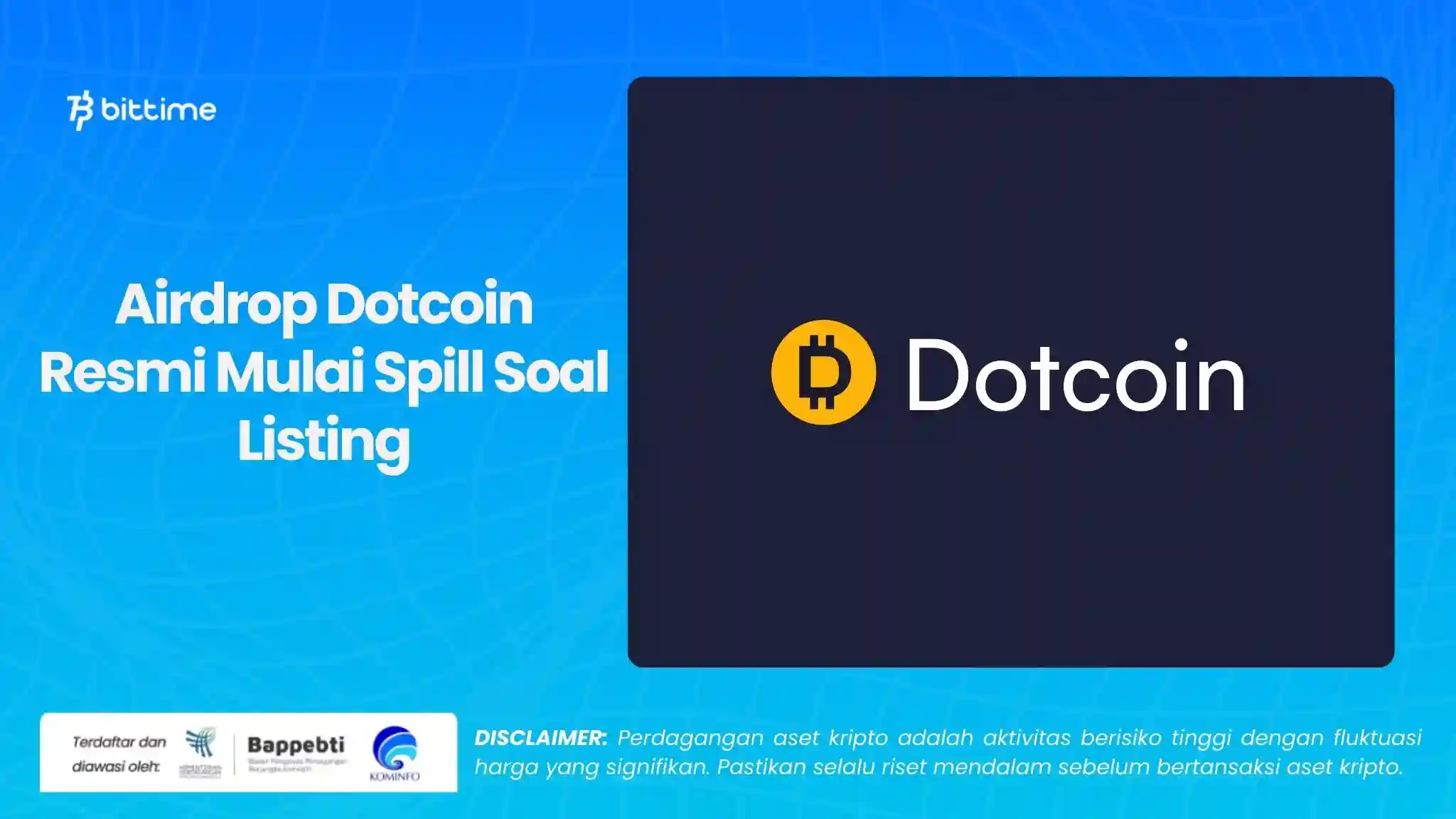 Airdrop Dotcoin Resmi Mulai Spill Soal Listing.webp