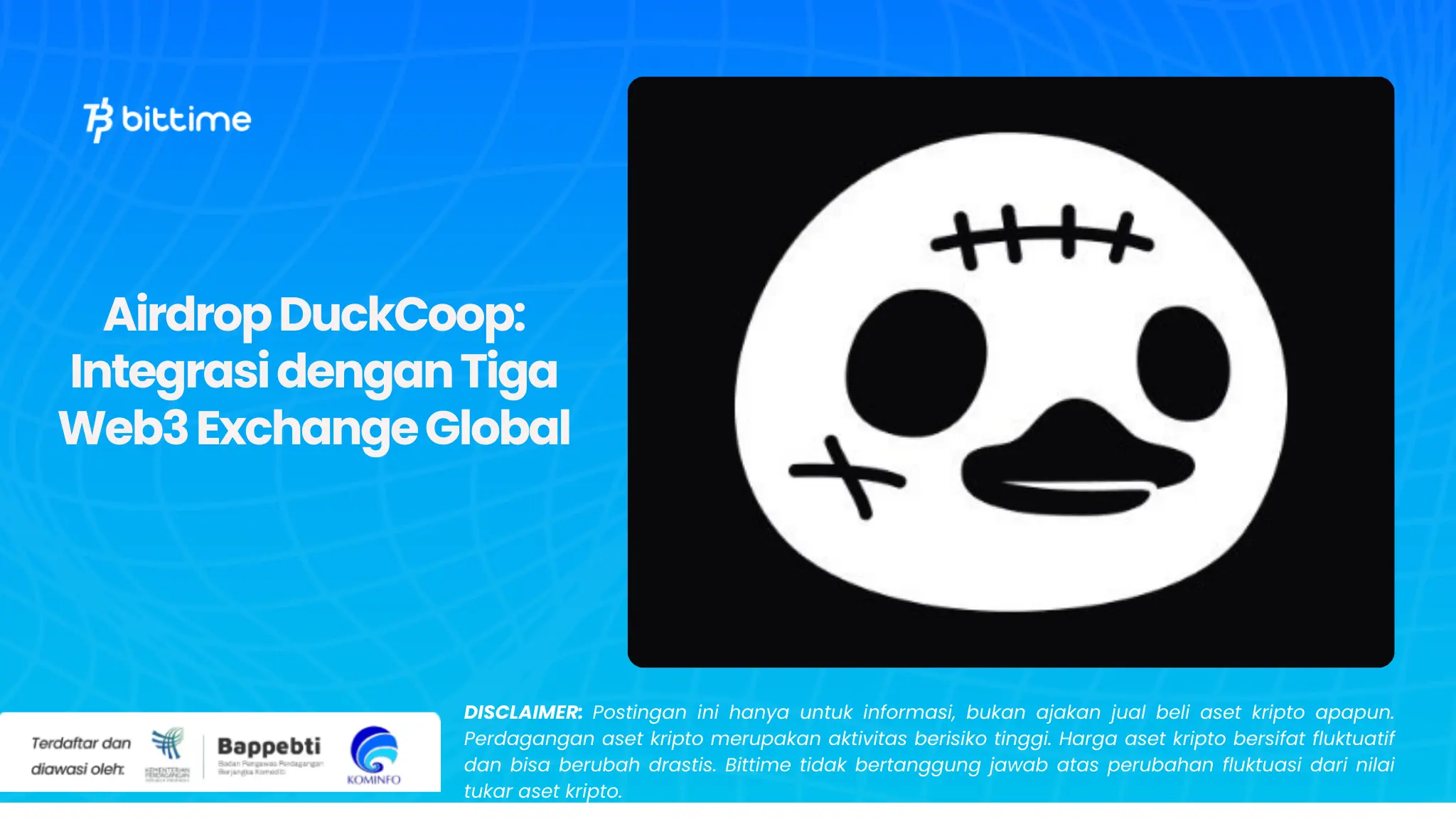 Airdrop DuckCoop Integrasi dengan Tiga Web3 Exchange Global.webp