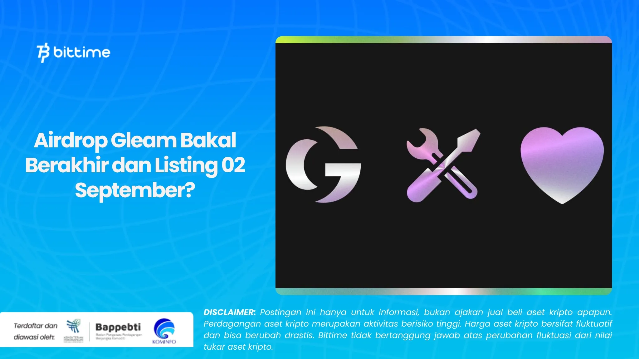 Airdrop Gleam Bakal Berakhir dan Listing 02 September?