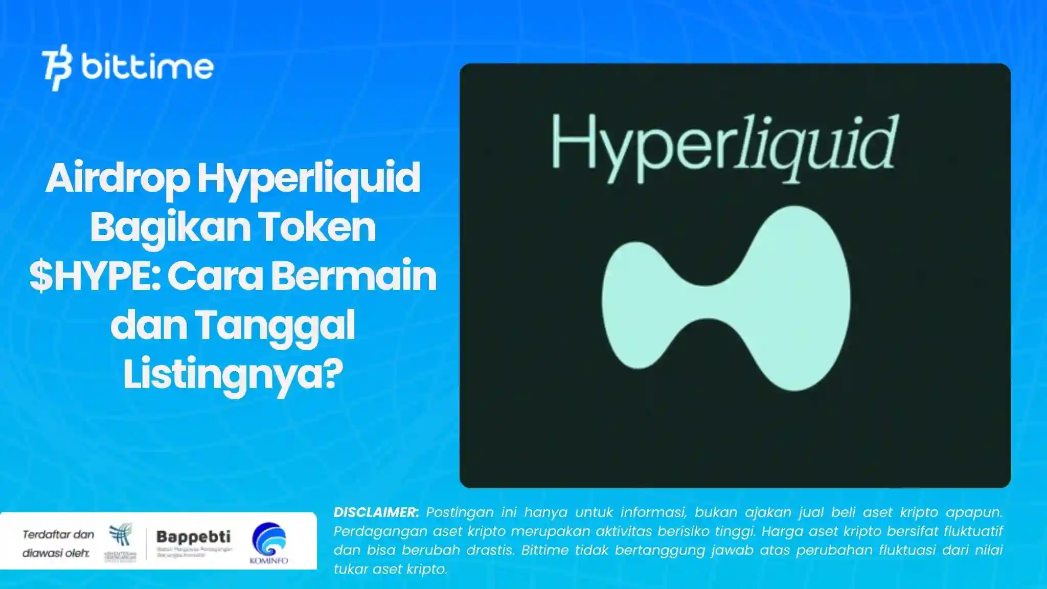 Airdrop Hyperliquid Bagikan Token $HYPE: Cara Bermain dan Tanggal Listingnya?