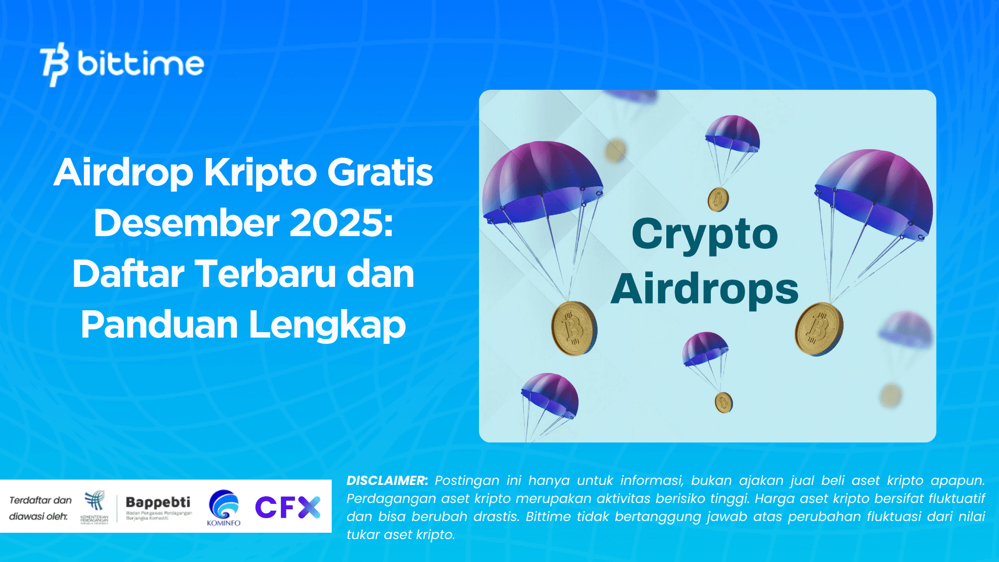 Airdrop Kripto Gratis Desember 2025: Daftar Terbaru dan Panduan Lengkap