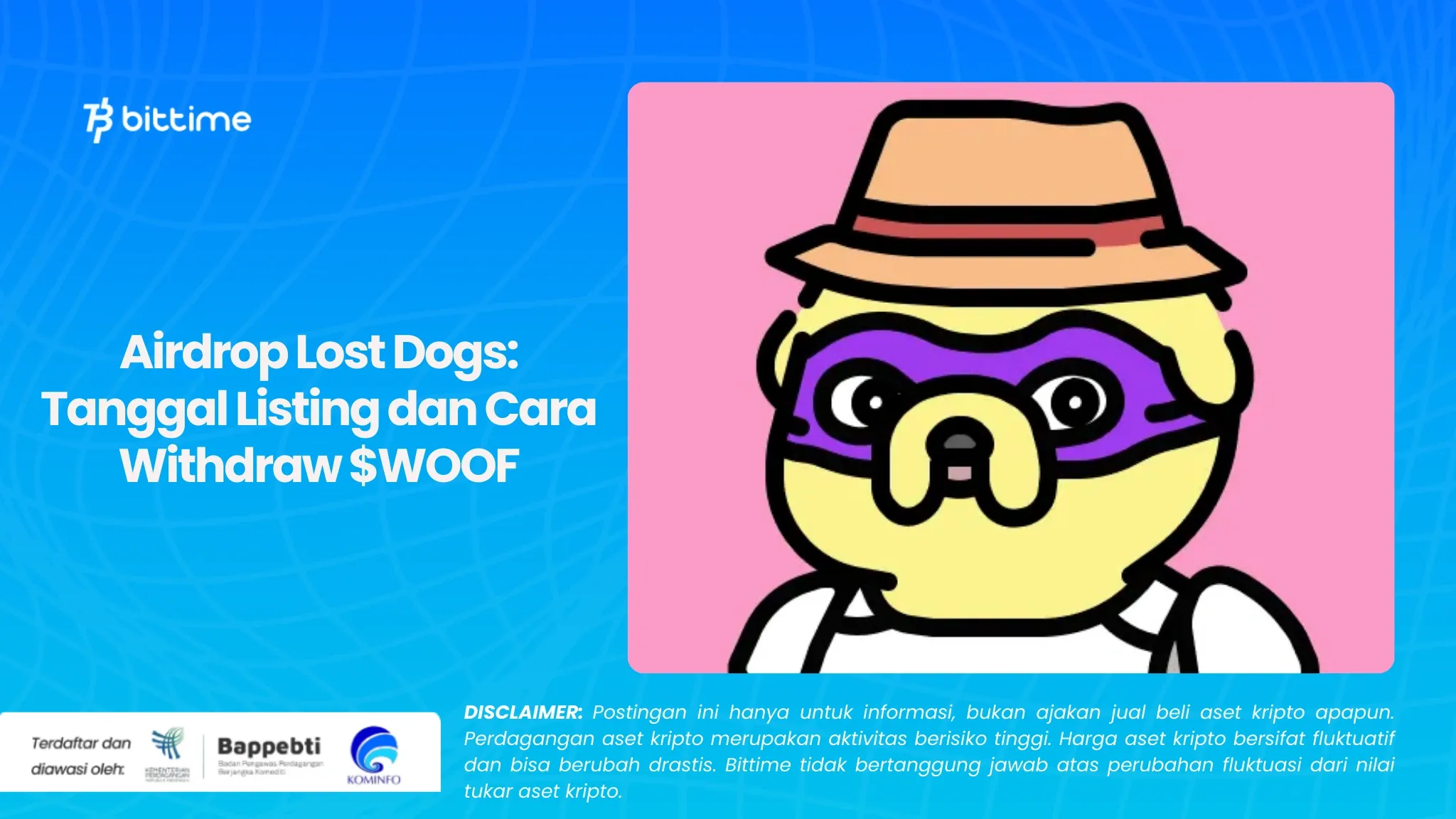 Airdrop Lost Dogs Tanggal Listing dan Cara Withdraw $WOOF.webp