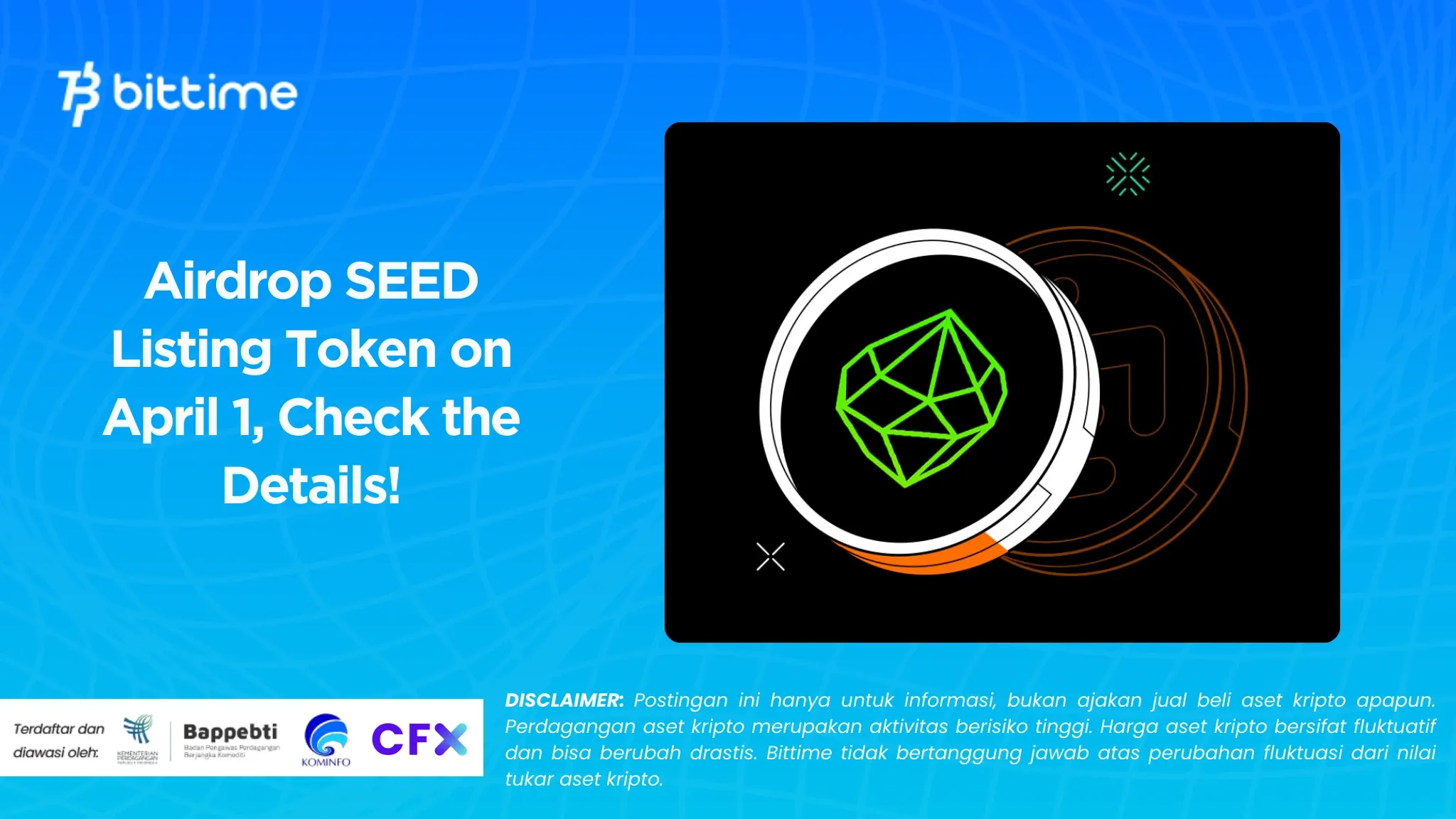 Airdrop SEED Listing Token on April 1, Check the Details!.webp
