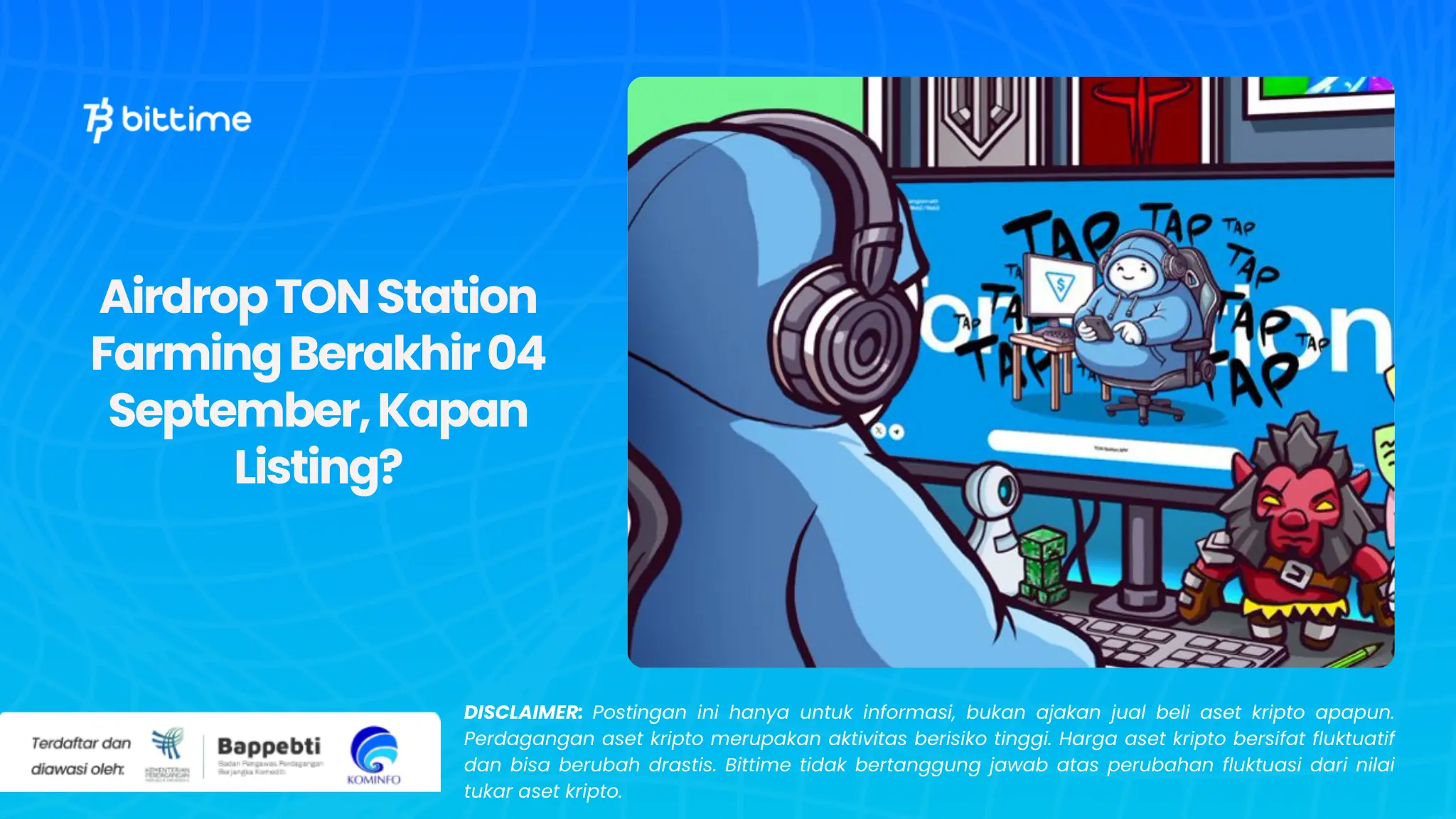 Airdrop TON Station Farming Berakhir 04 September, Kapan Listing.webp