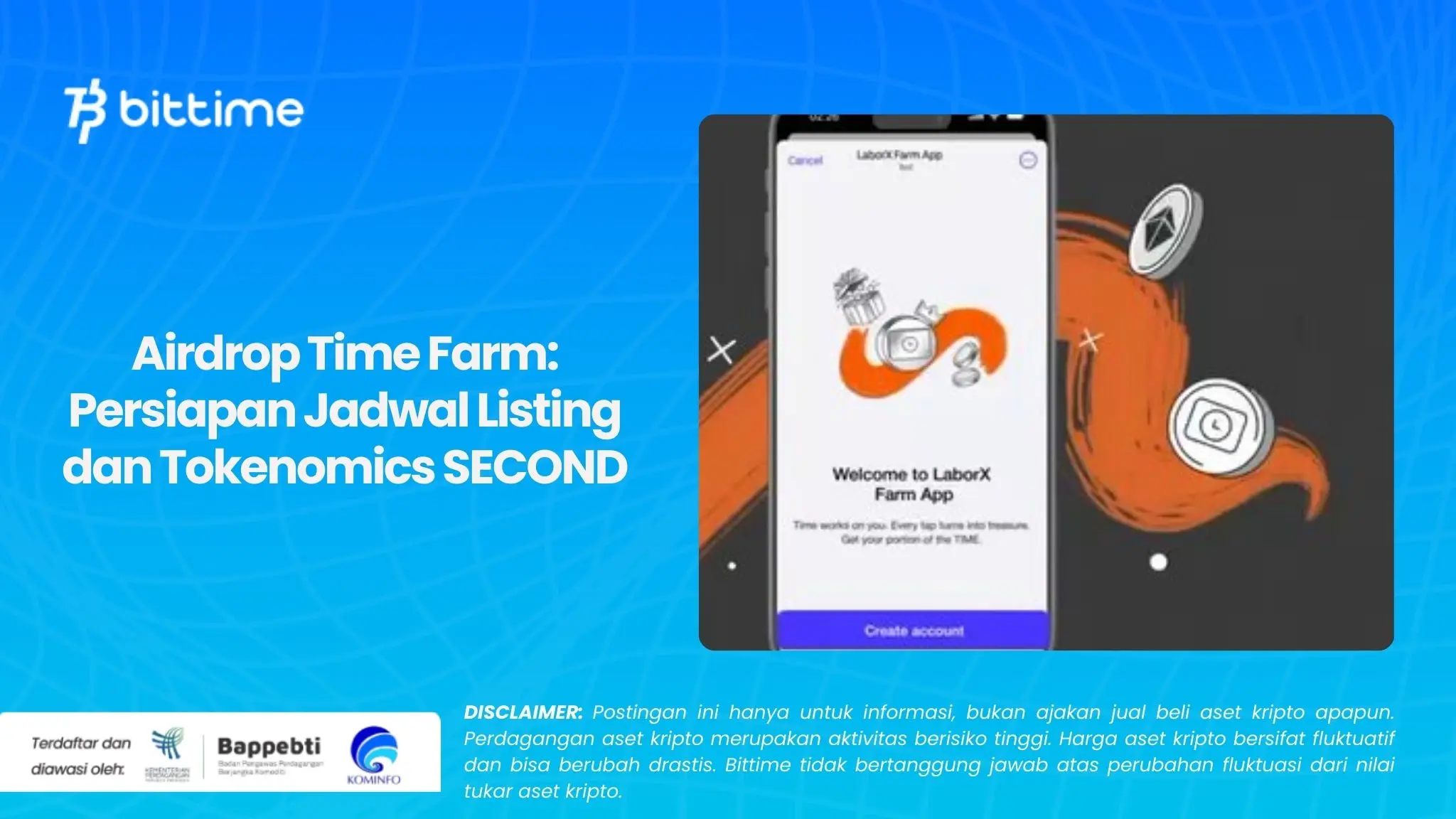 Airdrop Time Farm Persiapan Jadwal Listing dan Tokenomics SECOND.webp