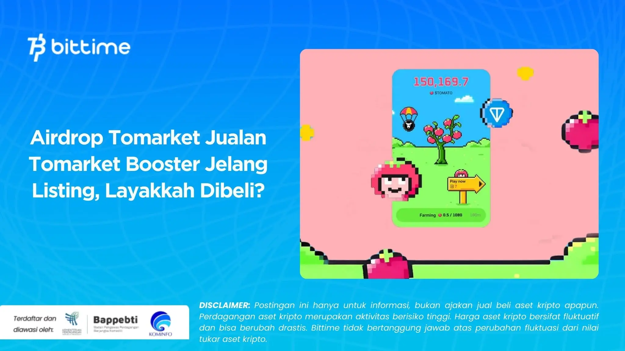 Airdrop Tomarket Jualan Tomarket Booster Jelang Listing, Layakkah Dibeli.webp