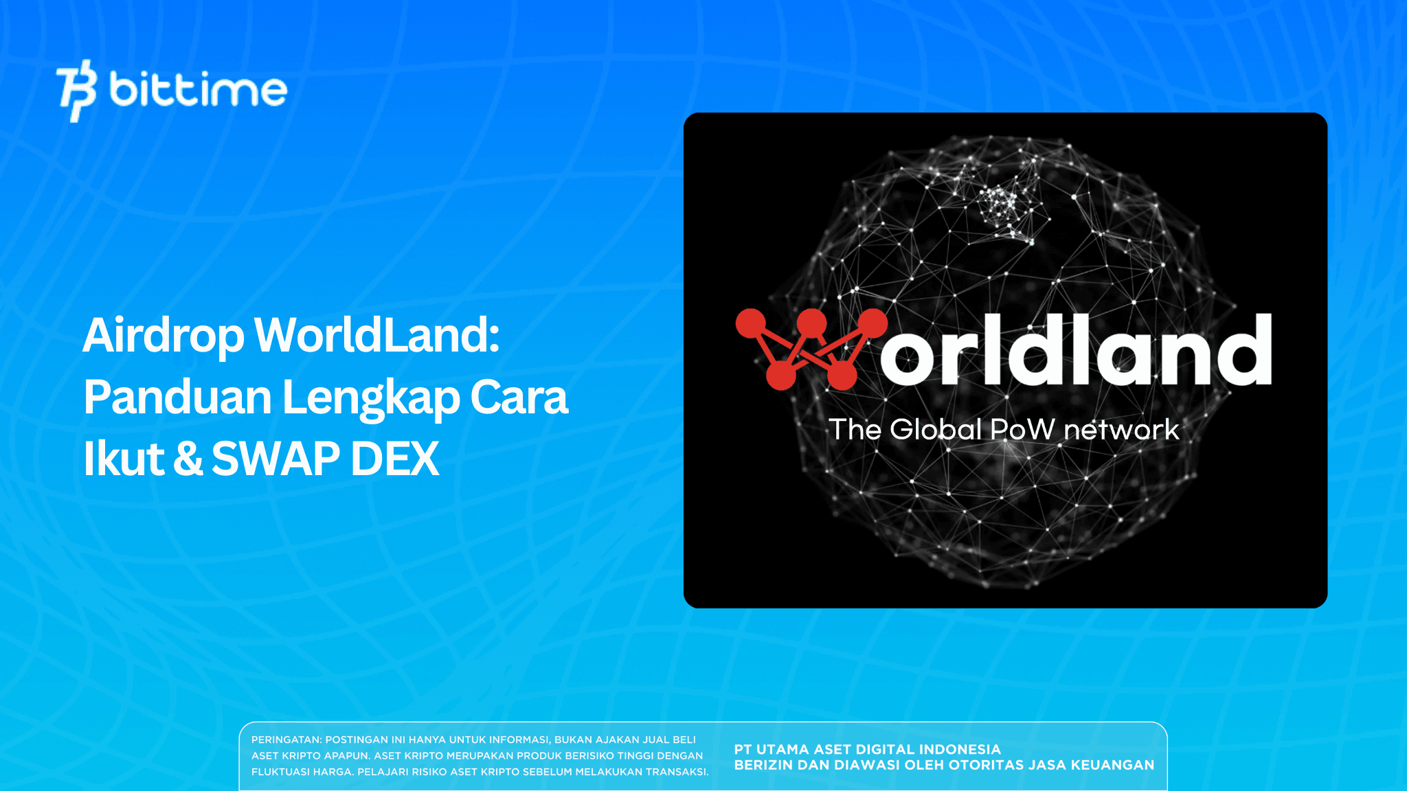 WorldLand Airdrop: Complete Guide on How to Participate & SWAP DEX