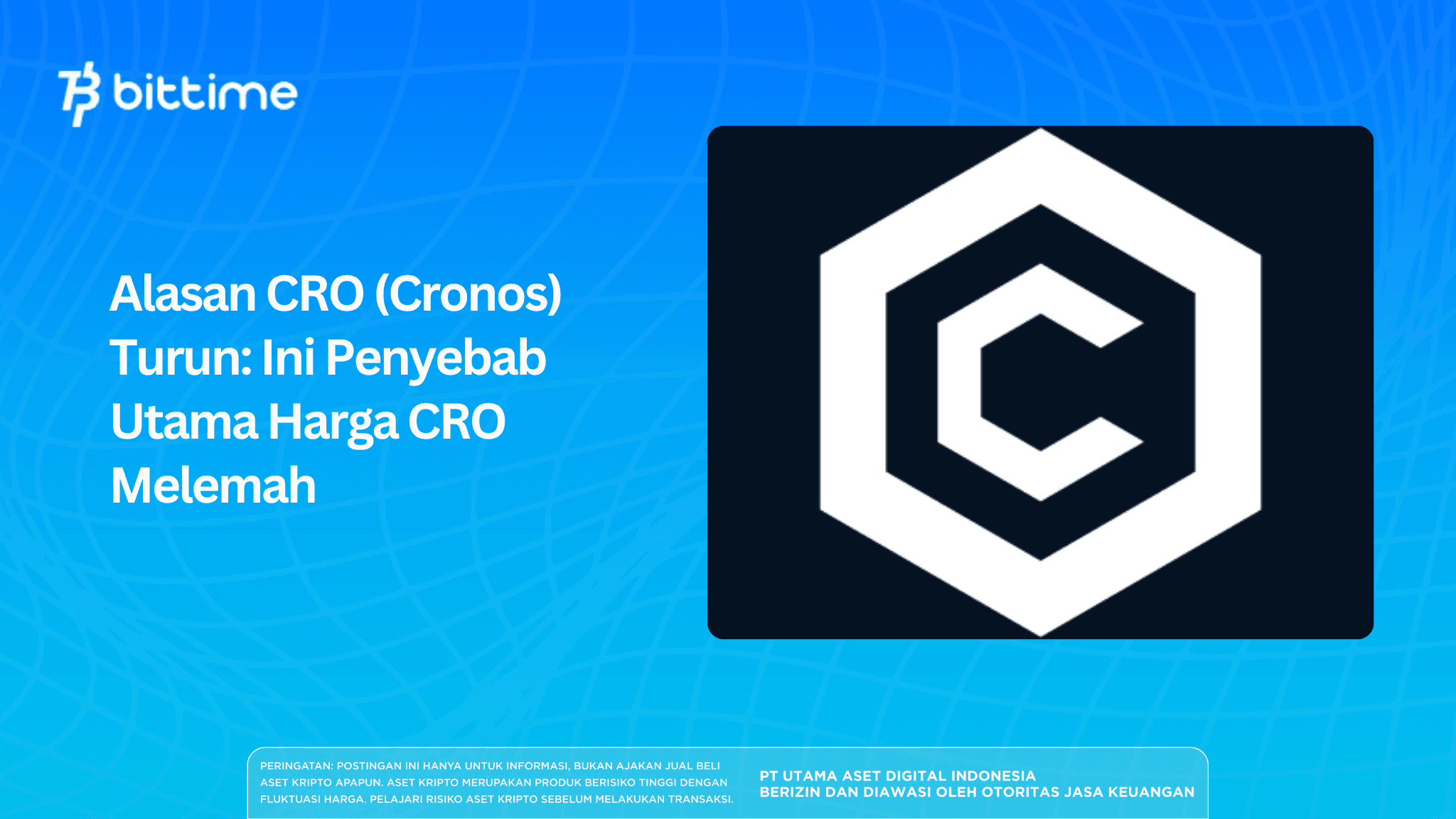 Alasan CRO (Cronos) Turun Ini Penyebab Utama Harga CRO Melemah