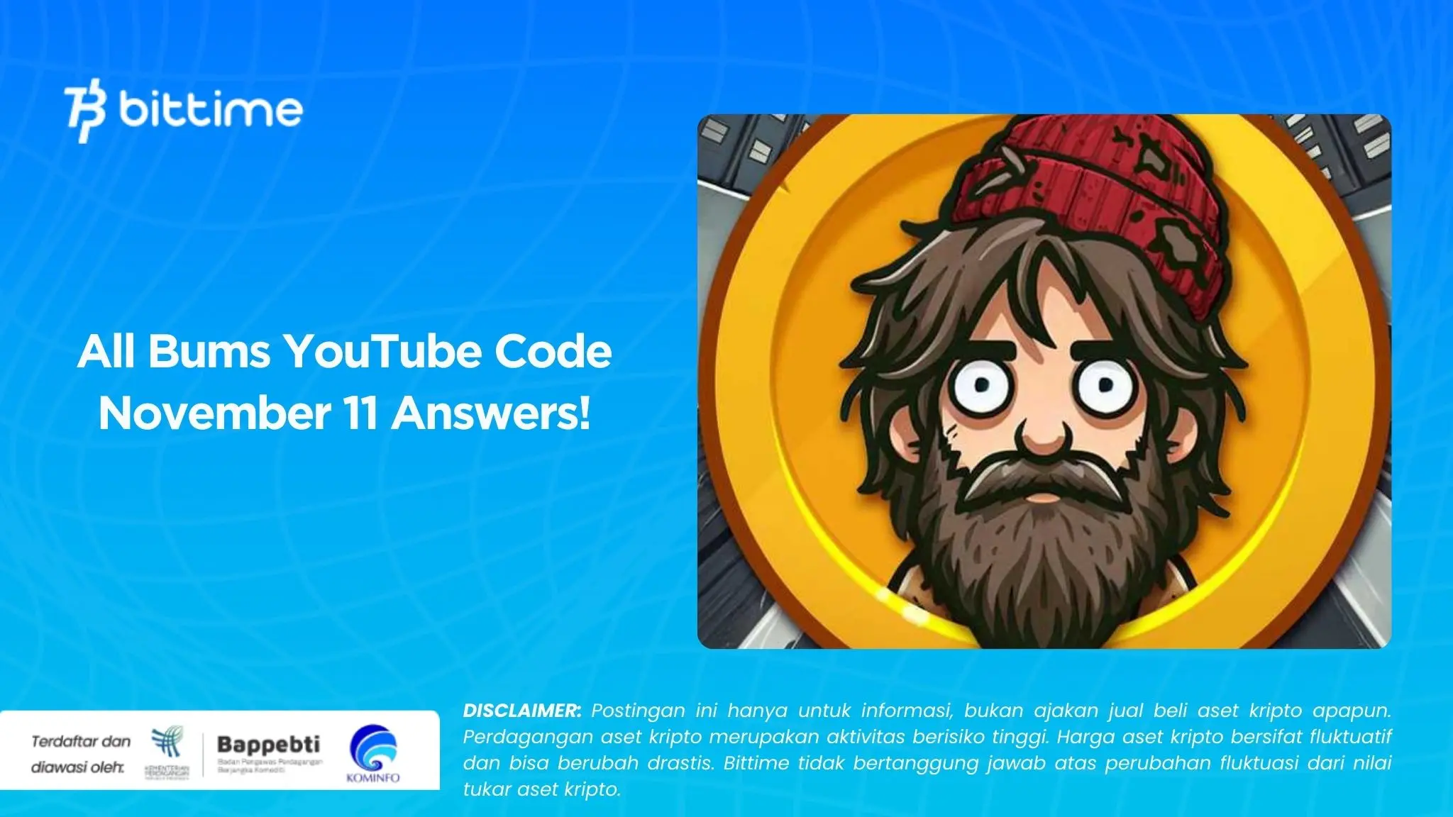 All Bums YouTube Code November 11 Answers!.webp