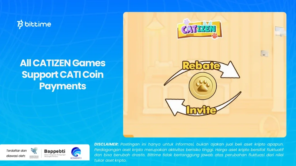 All CATIZEN Games Support CATI Coin Payments