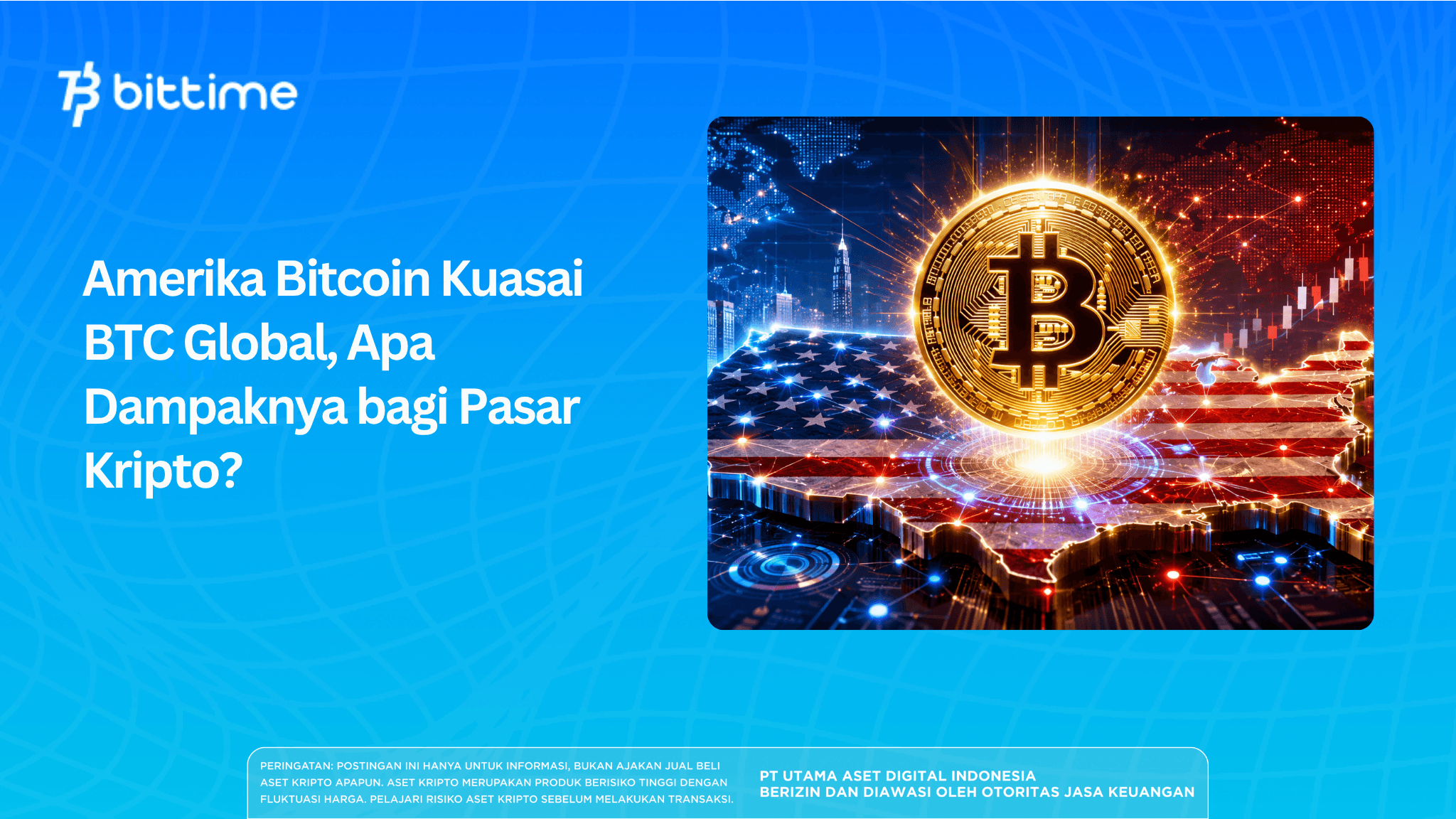 Amerika Bitcoin Kuasai BTC Global,