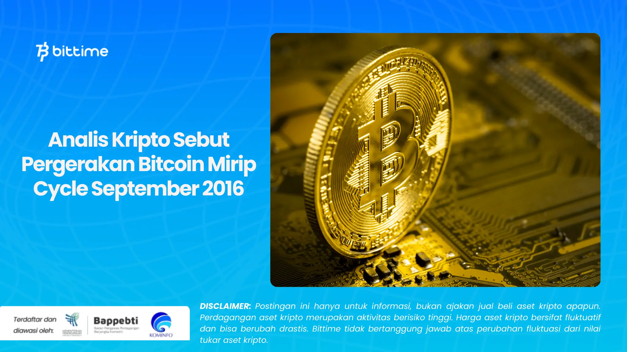 Analis Kripto Sebut Pergerakan Bitcoin Mirip Cycle September 2016.webp