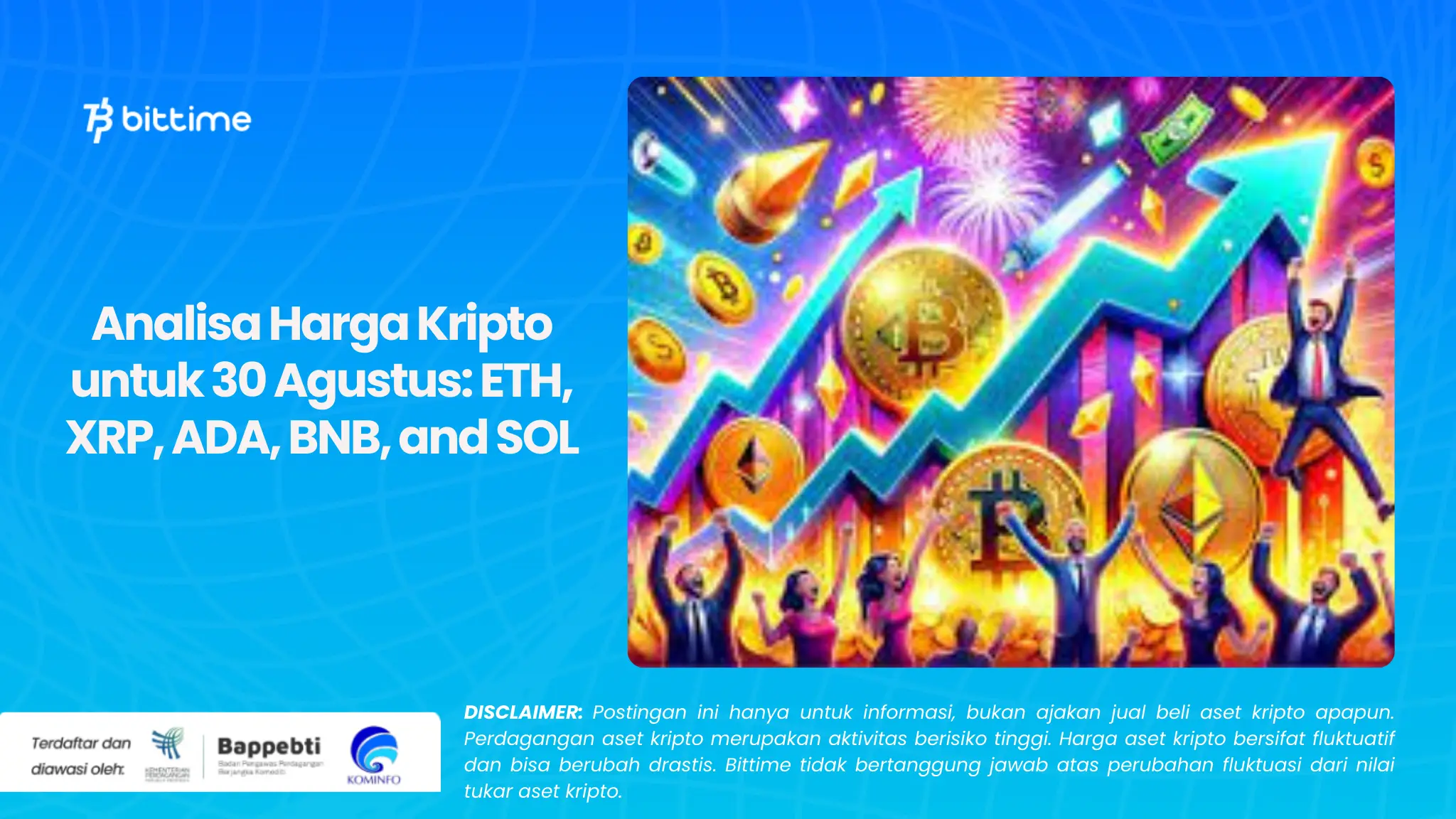 Analisa Harga Kripto untuk 30 Agustus: ETH, XRP, ADA, BNB, and SOL