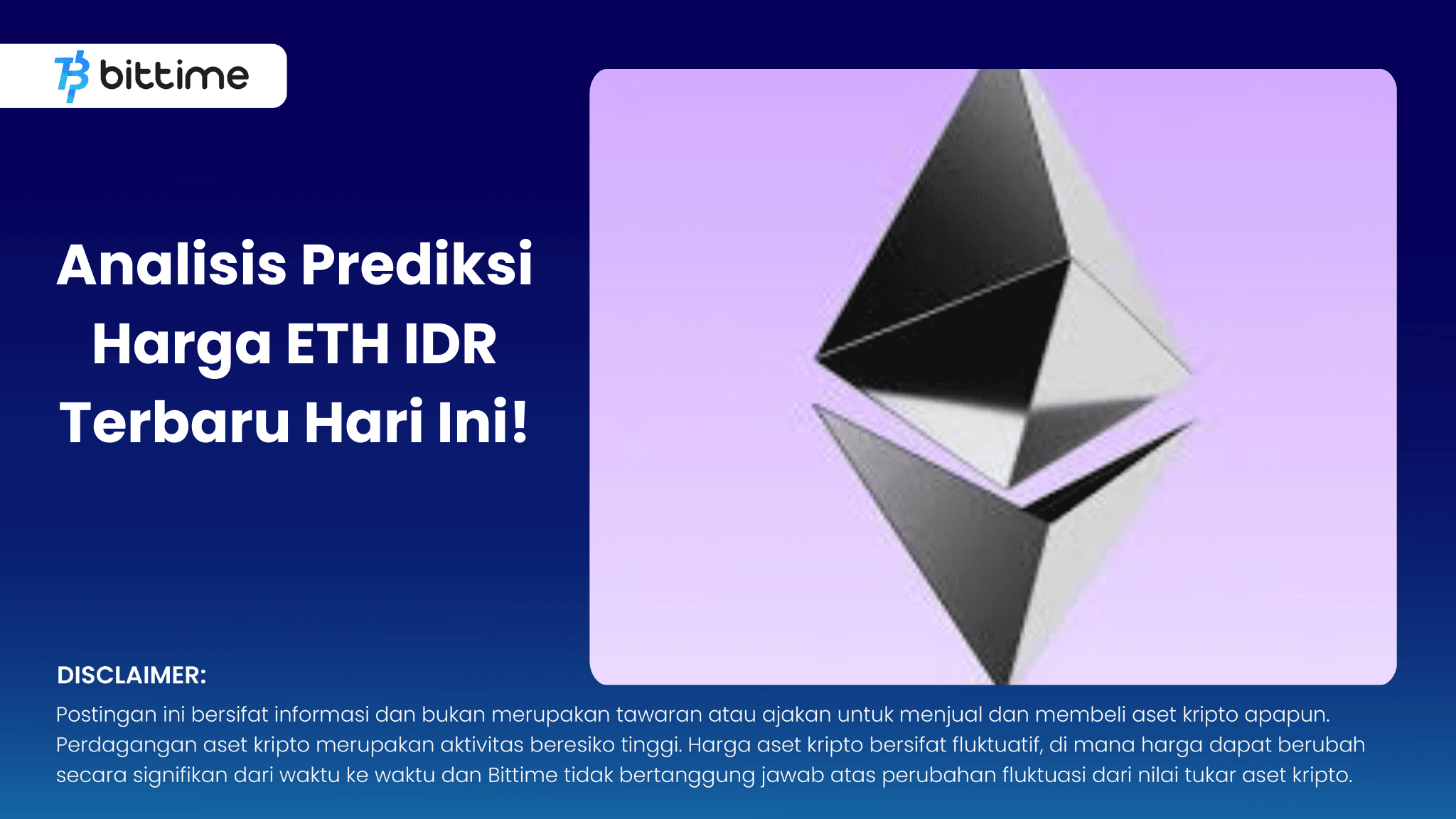 Analisis Prediksi Harga ETH IDR Terbaru Hari Ini!