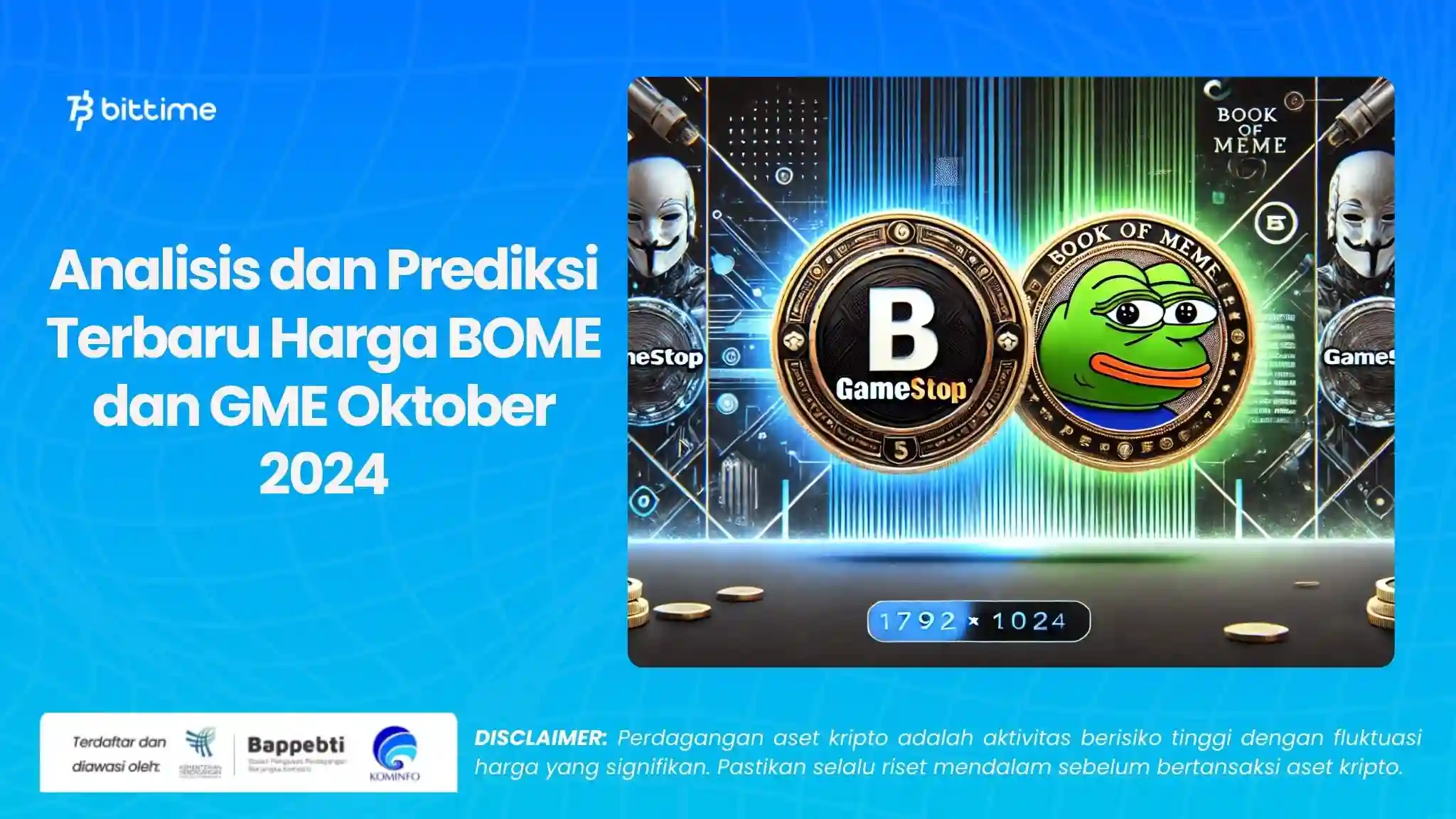 Analisis dan Prediksi Terbaru Harga BOME dan GME Oktober 2024.webp