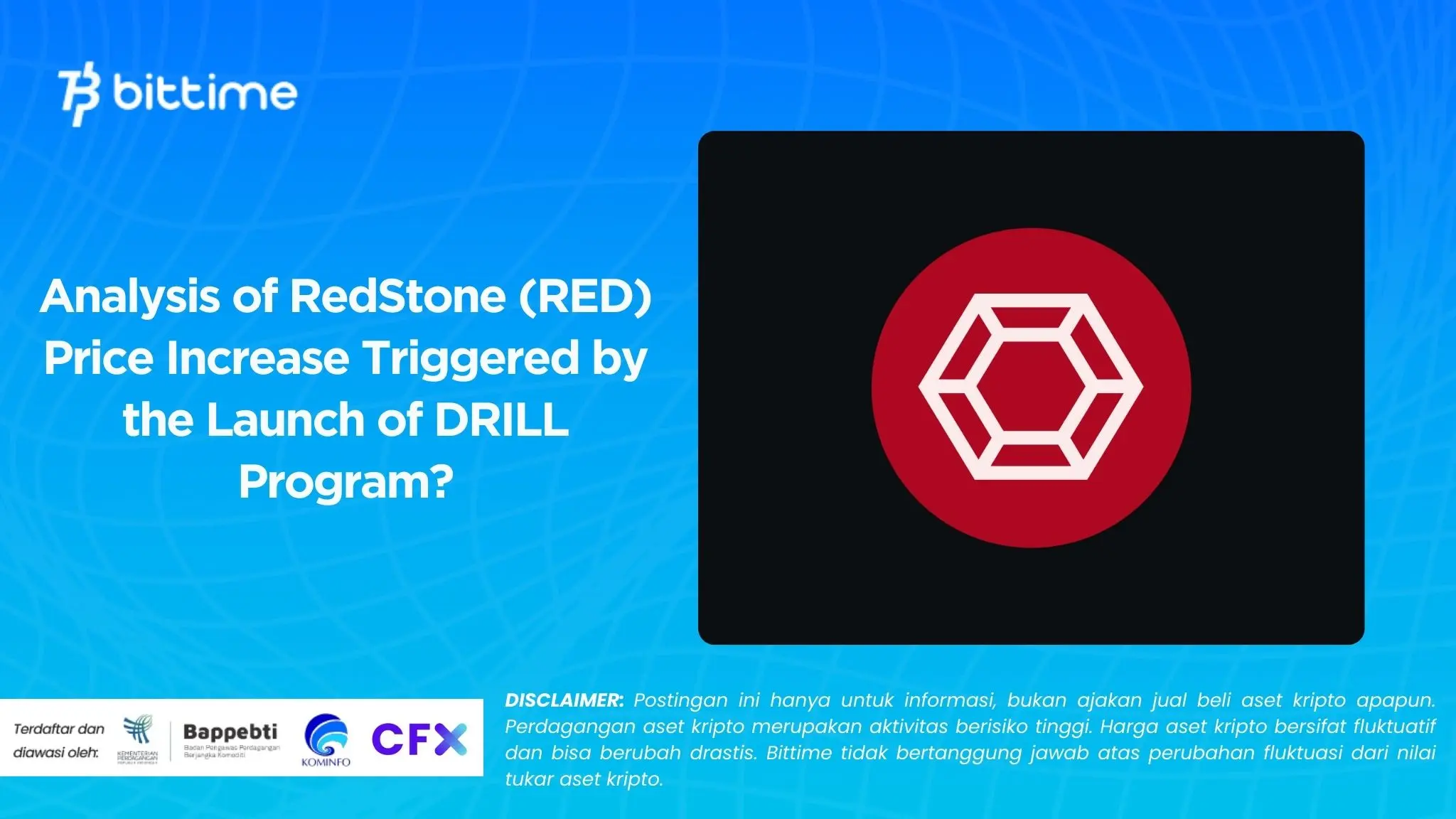 Analysis of RedStone (RED) Price Increase Triggered by the Launch of DRILL Program.