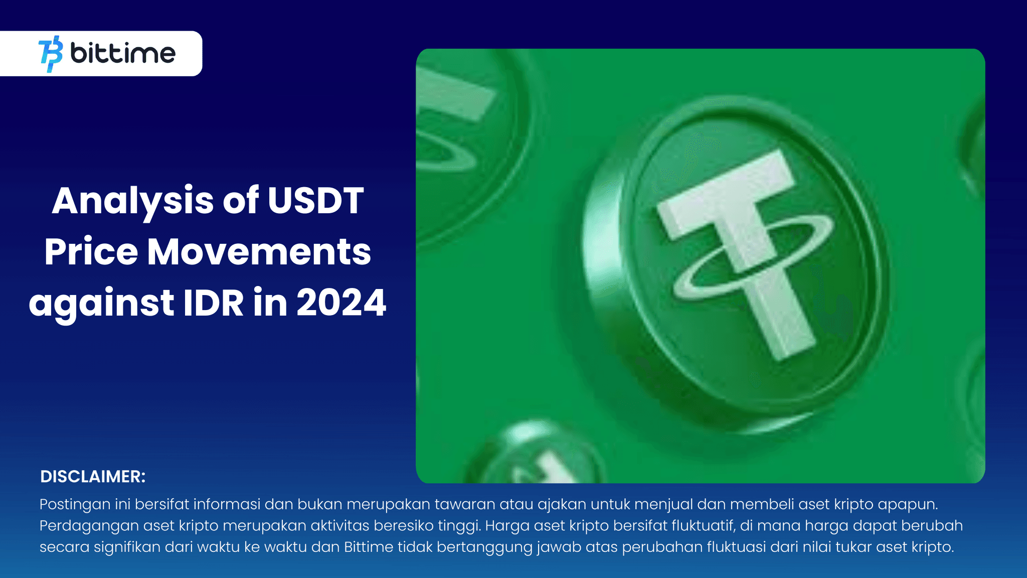 Analysis of USDT Price Movements against IDR in 2024