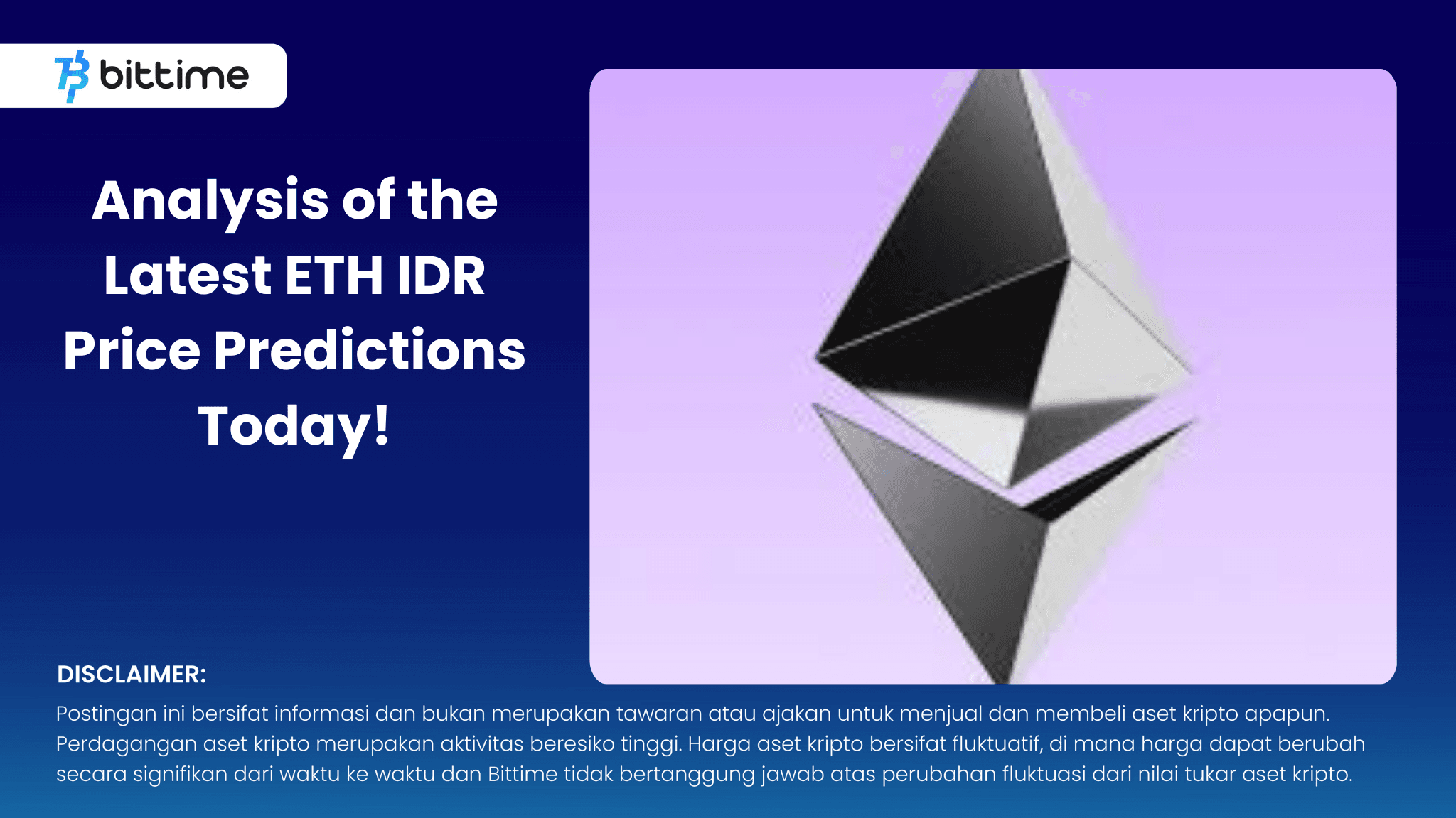 Analysis of the Latest ETH IDR Price Predictions Today!