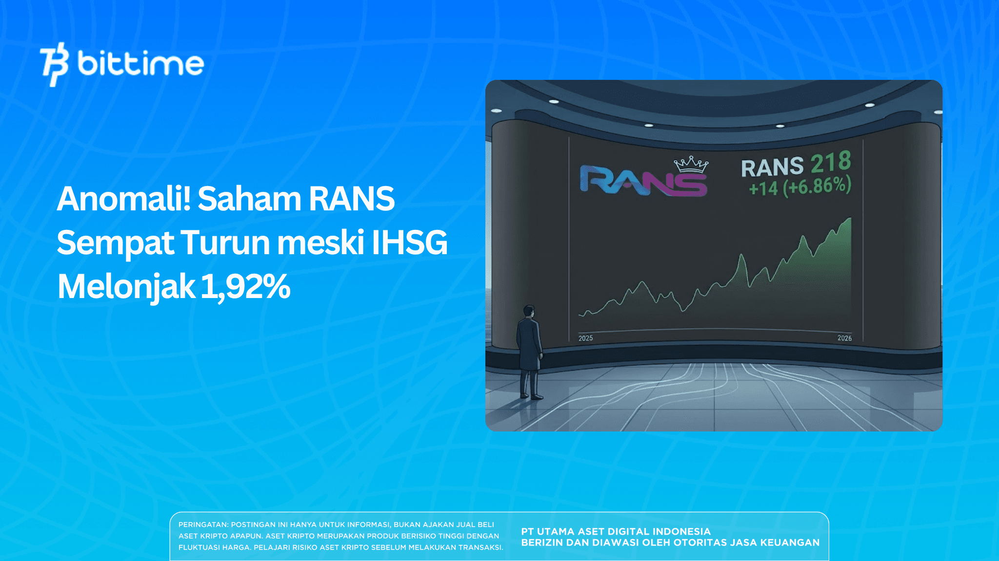 Anomaly! RANS Stock Drops Sharply Even as IHSG Surges 1.92%