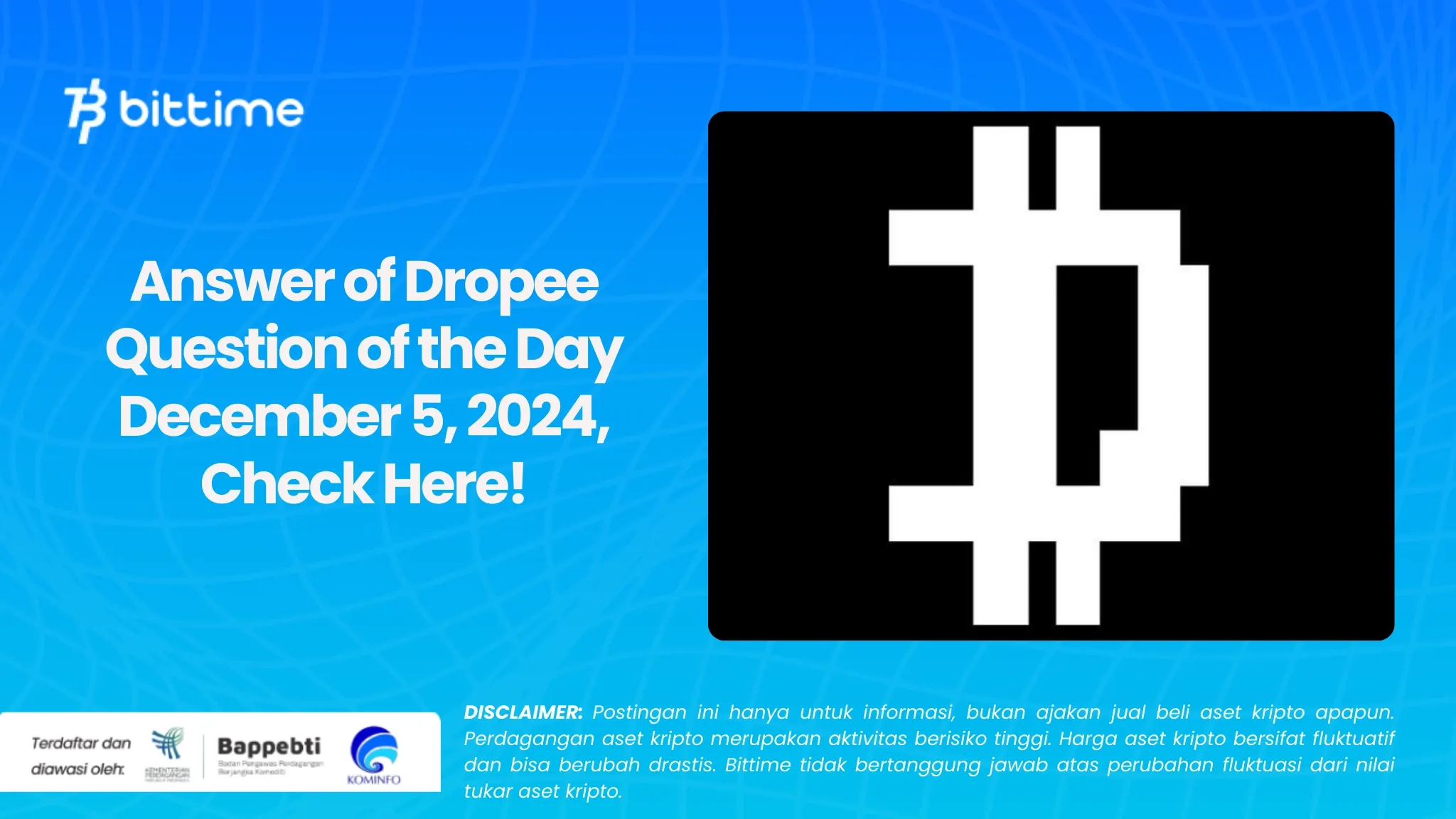 Answer of Dropee Question of the Day December 5, 2024