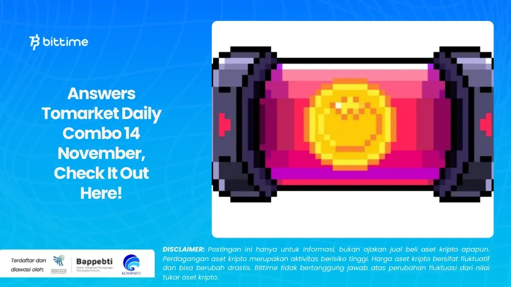 Answers Tomarket Daily Combo 14 November, Check It Out Here!