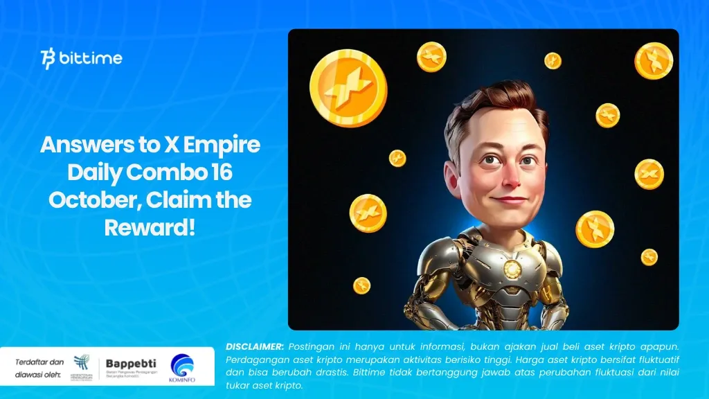 Answers to X Empire Daily Combo 16 October, Claim the Reward!.webp