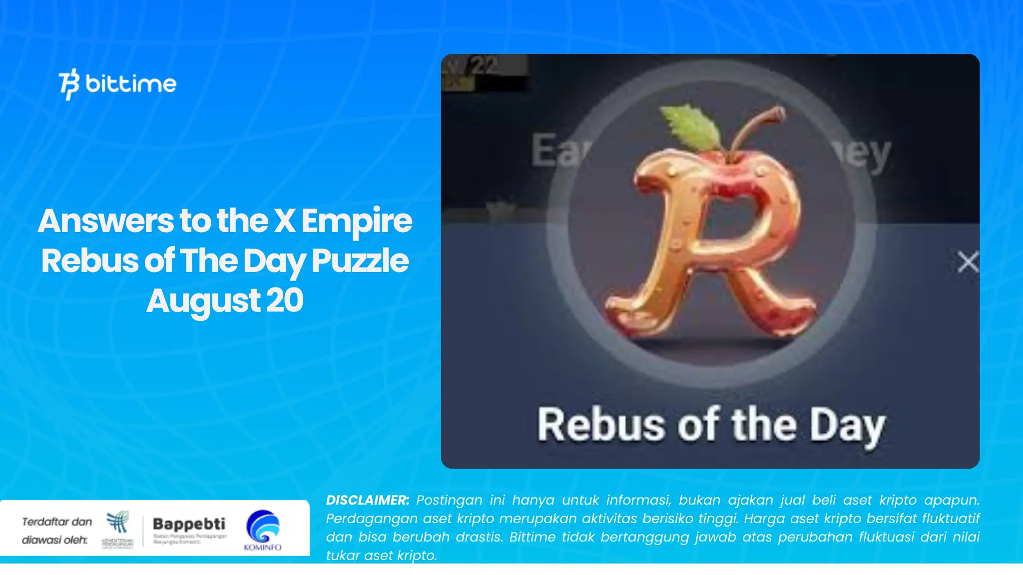 Answers to the X Empire Rebus of The Day Puzzle August 20.webp