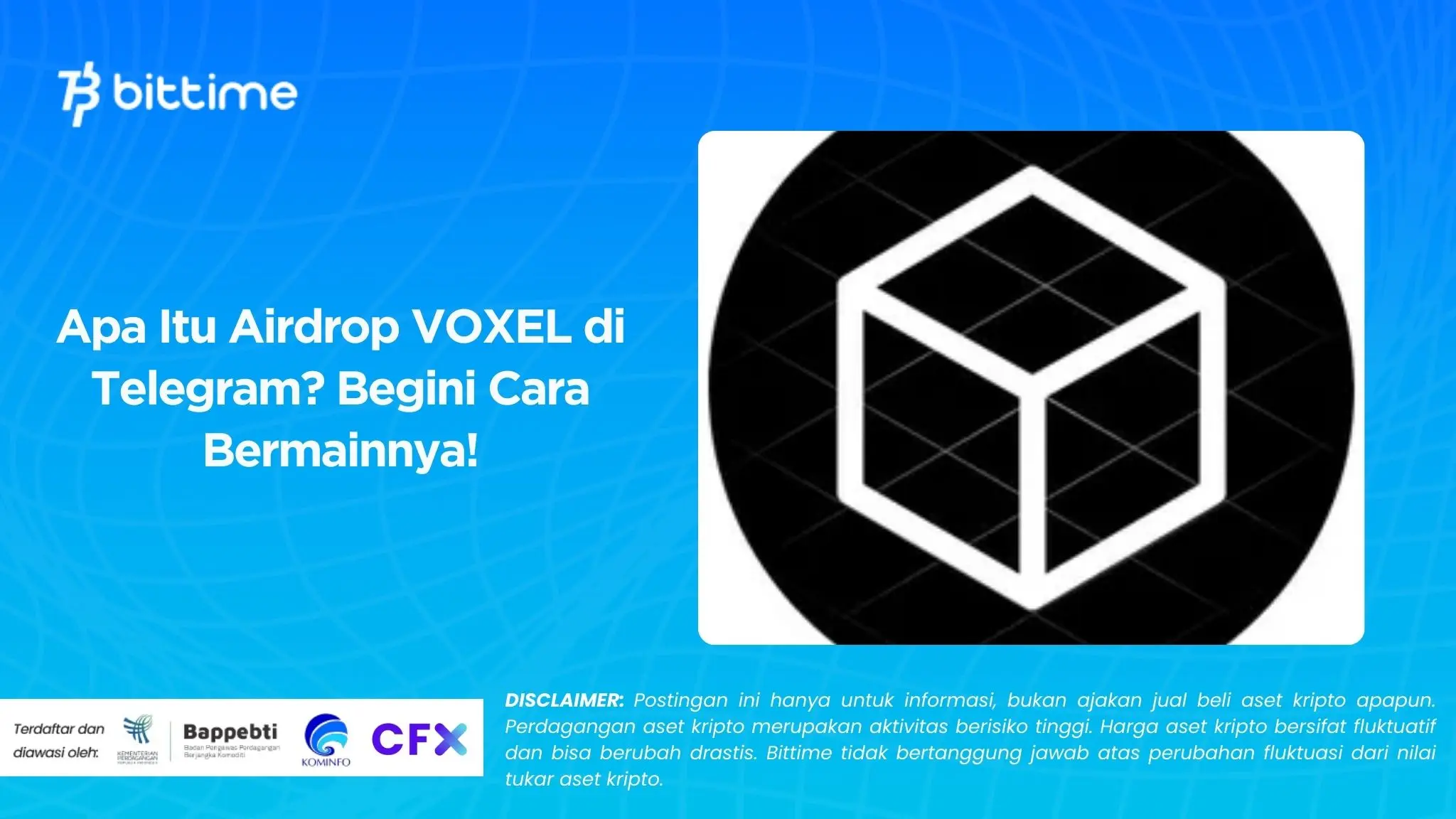 Apa Itu Airdrop VOXEL di Telegram Begini Cara Bermainnya!