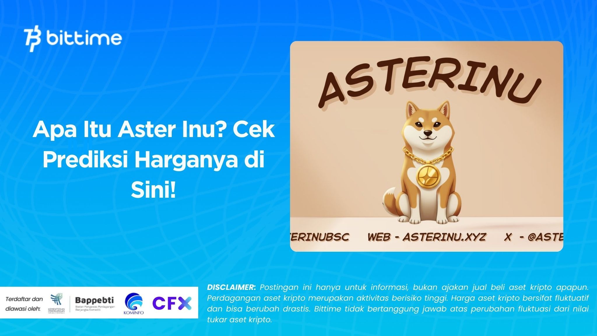 Apa Itu Aster Inu? Cek Prediksi Harganya di Sini!