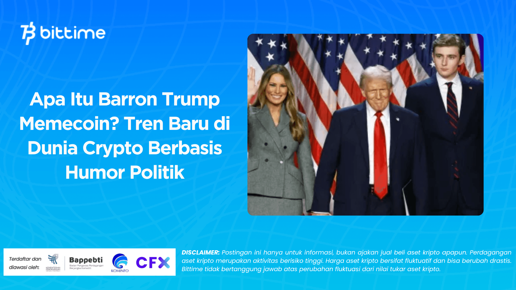 Apa Itu Barron Trump Memecoin? Tren Baru di Dunia Crypto Berbasis Humor Politik