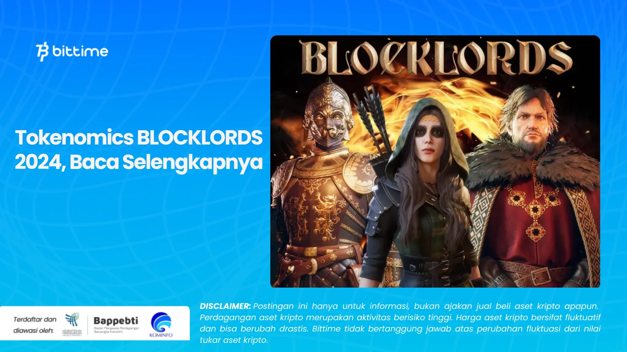 Tokenomics BLOCKLORDS 2024, Baca Selengkapnya