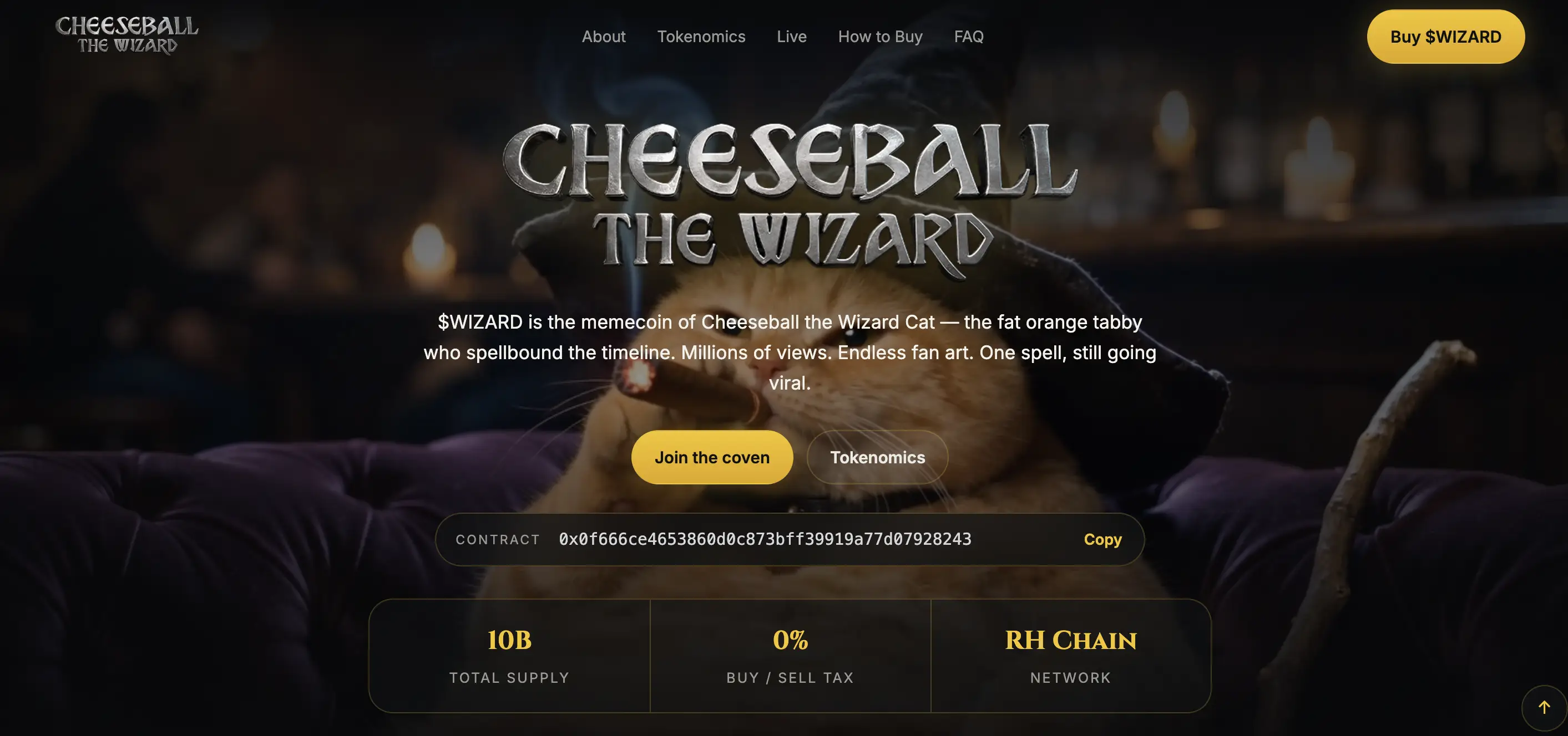 Apa Itu Cheeseball Cat Crypto (WIZARD) Kenali Asal Usul, Fungsi, dan Potensi Token Ini - home.webp