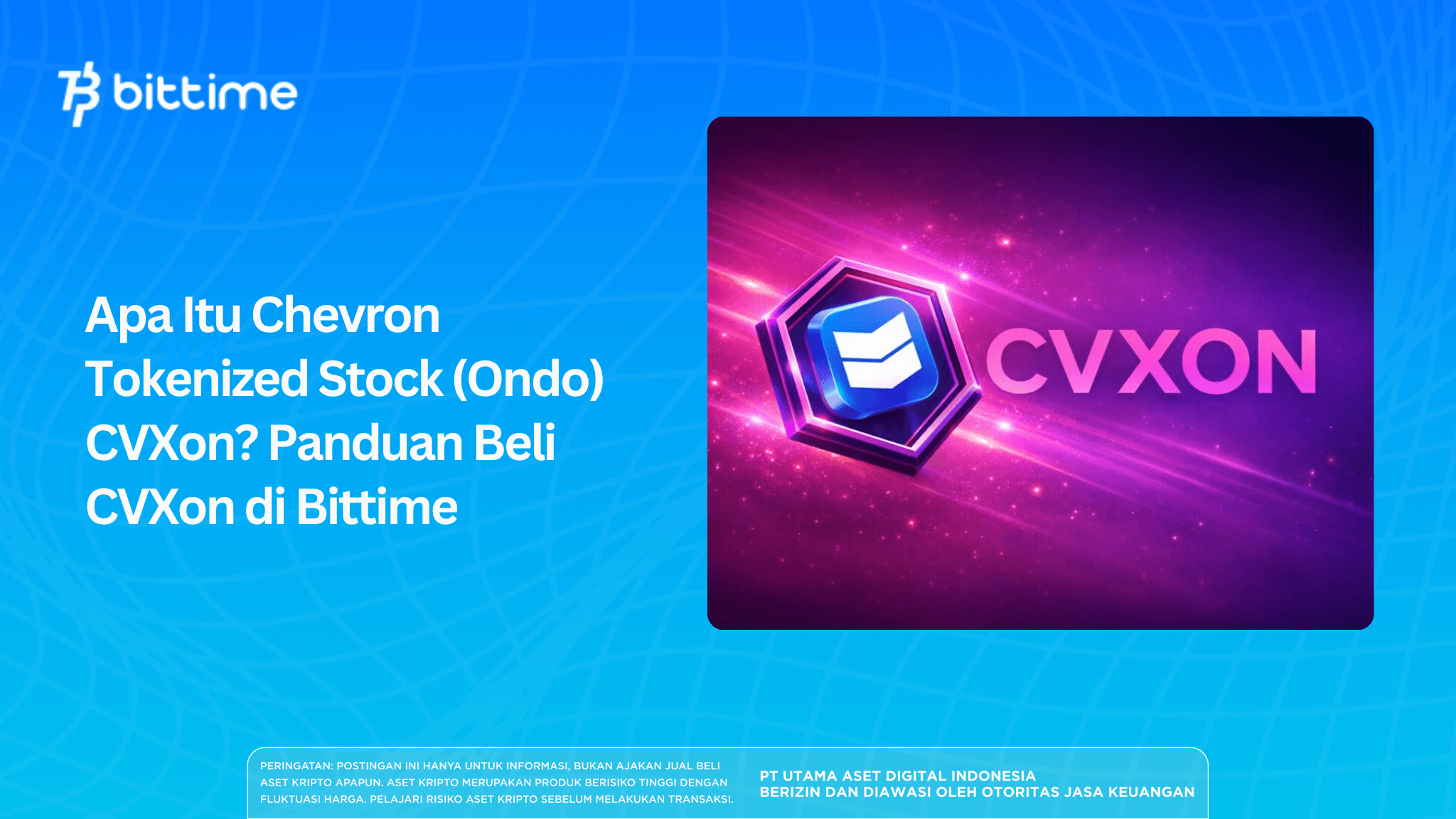 What Is Chevron Tokenized Stock (Ondo) CVXon? A Guide to Buying CVXon on Bittime