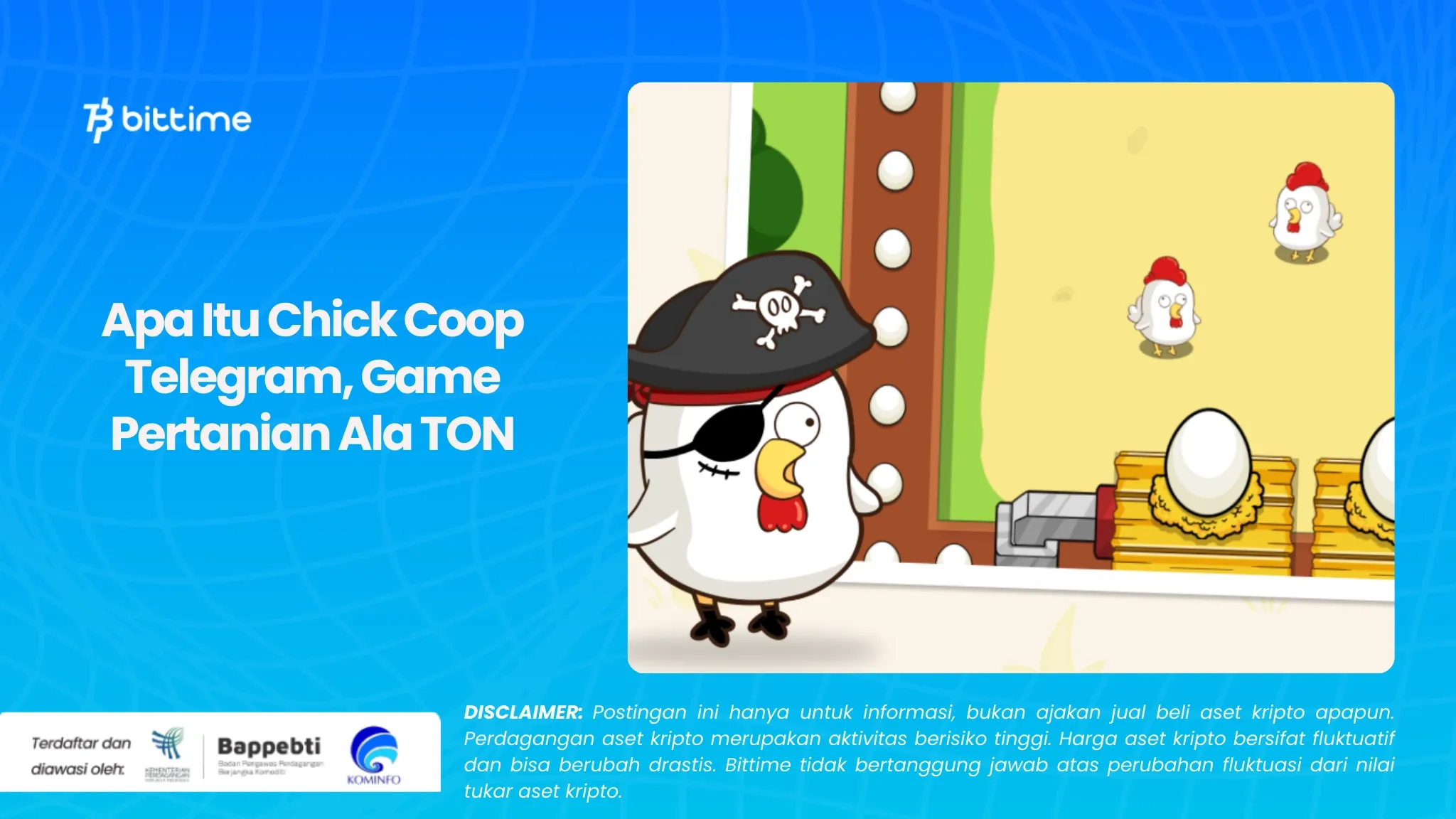 Apa Itu Chick Coop Telegram, Game Pertanian Ala TON