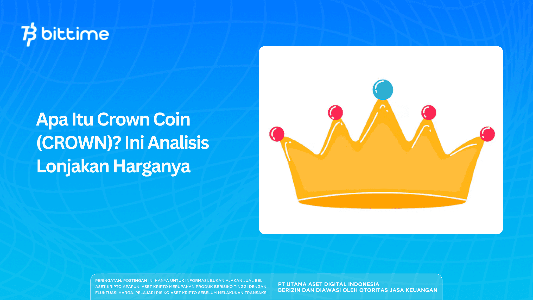 Apa Itu Crown Coin (CROWN)? Ini Analisis Lonjakan Harganya