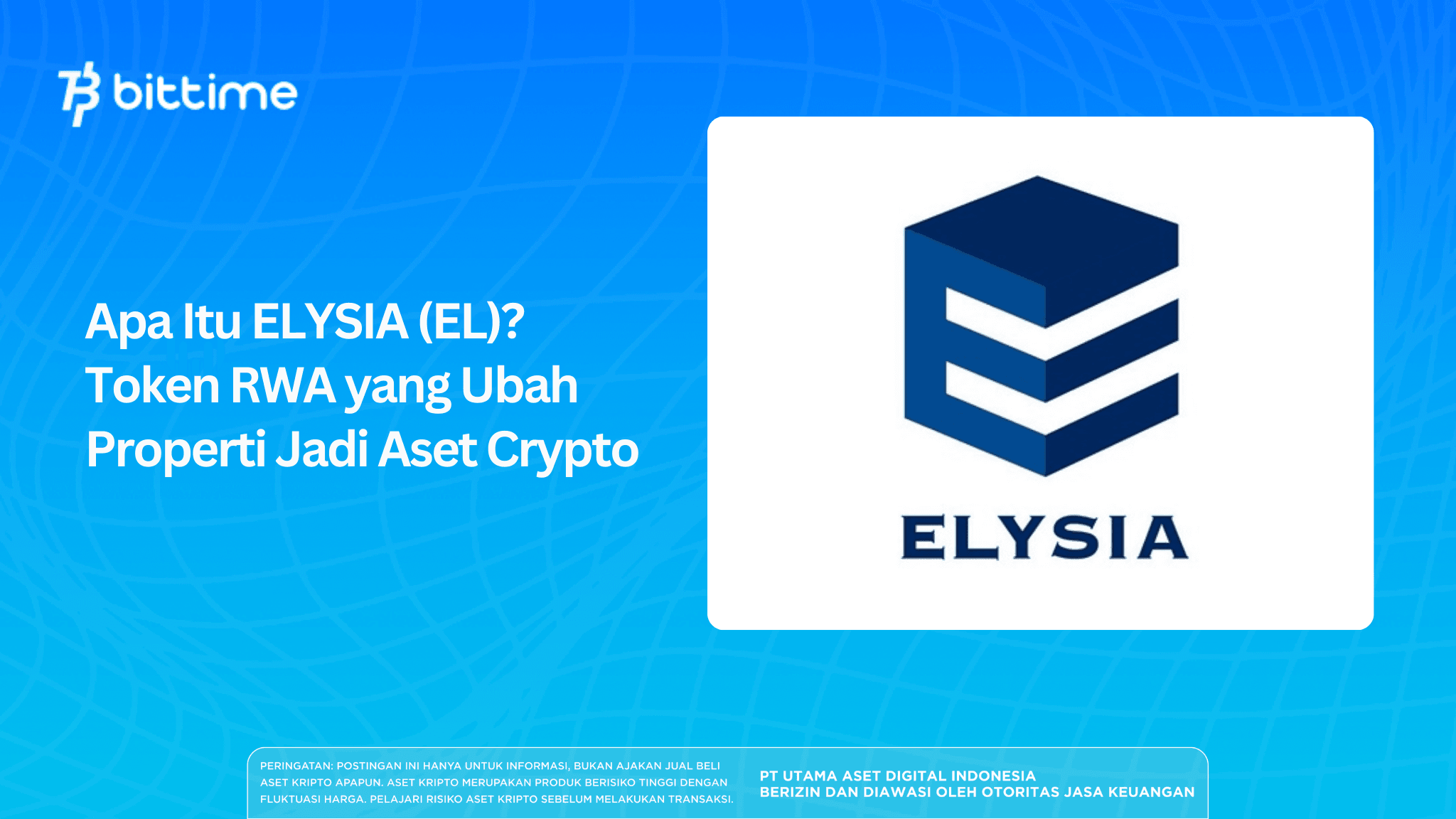 What is ELYSIA (EL)? The RWA Token that Turns Property into Crypto Assets