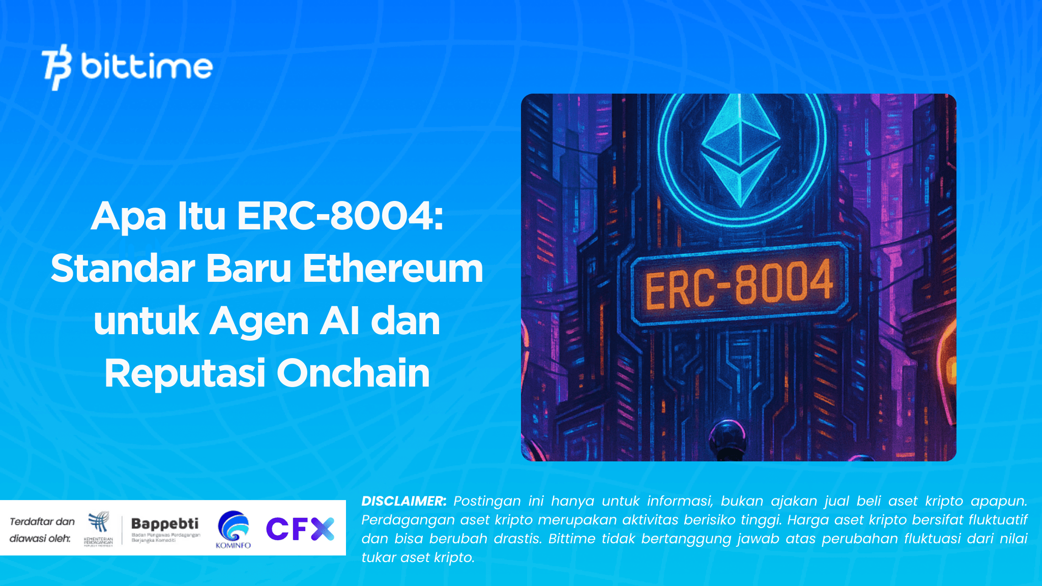 What Is ERC-8004: Ethereum's New Standard for AI Agents and Onchain Reputation