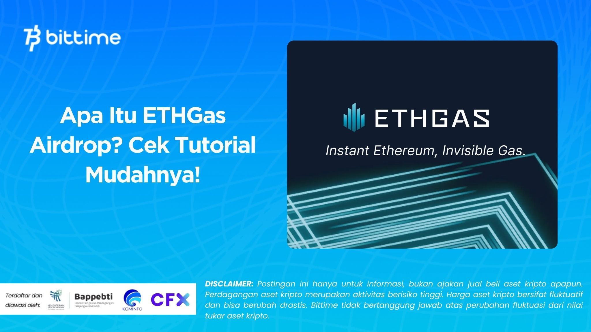 Apa Itu ETHGas Airdrop? Cek Tutorial Mudahnya!